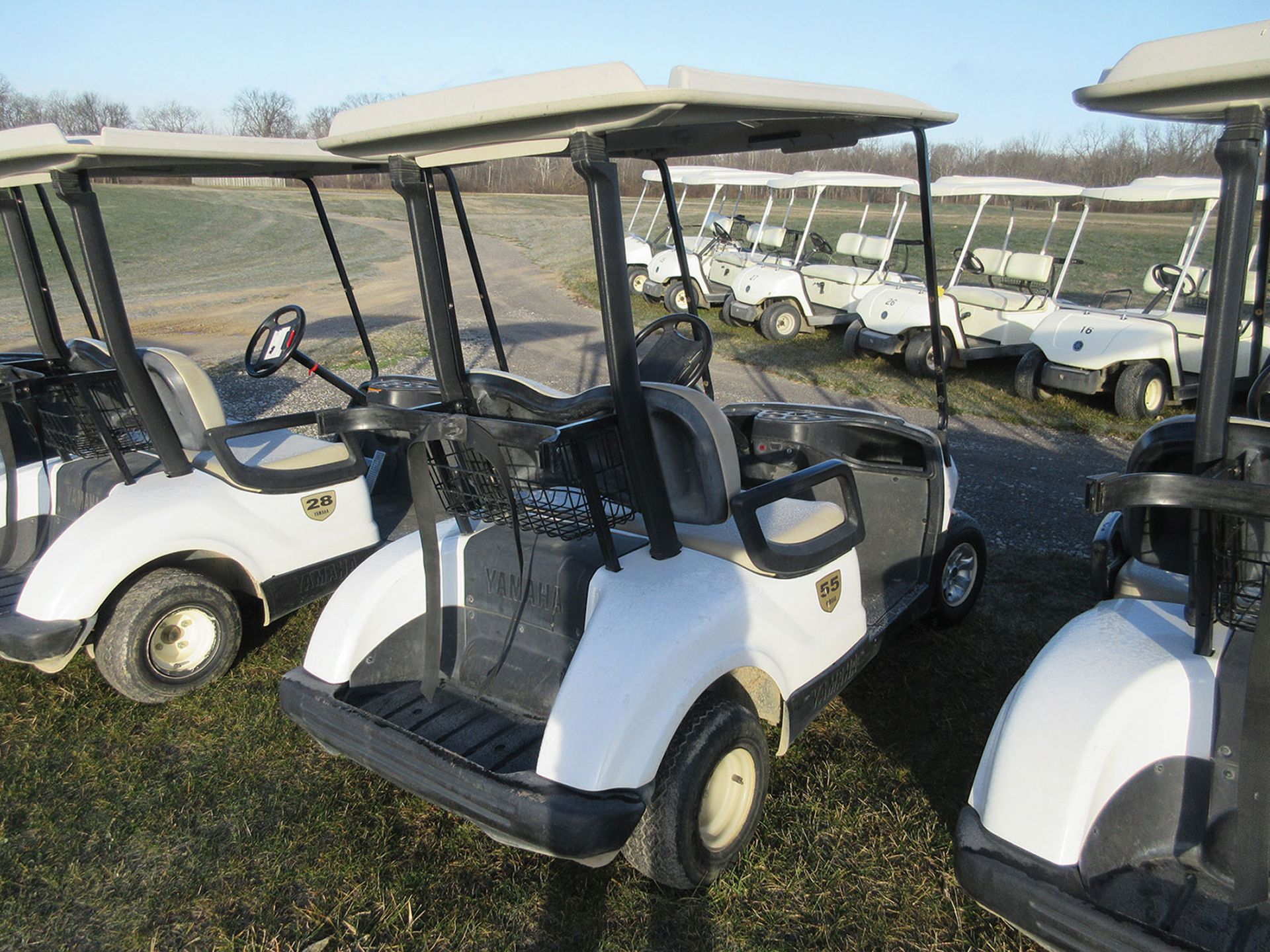 2008 YAMAHA GAS GOLF CART; MODEL YDRA, S/N JW1-206236 - Image 2 of 2