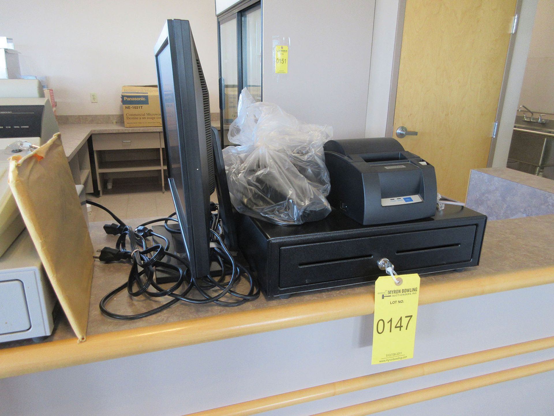 DELL MONITOR, CASH DRAWER, AND CITIZEN PRINTER