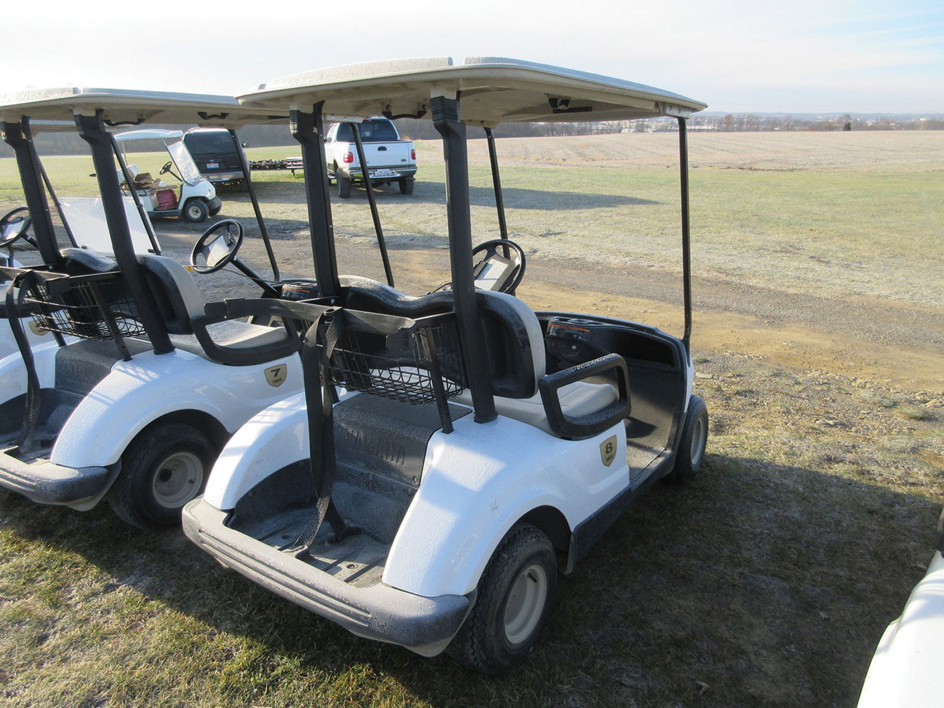 2012 1/2 YAMAHA GAS GOLF CART; MODEL YDRAX2, S/N JW8-208195 - Image 2 of 2