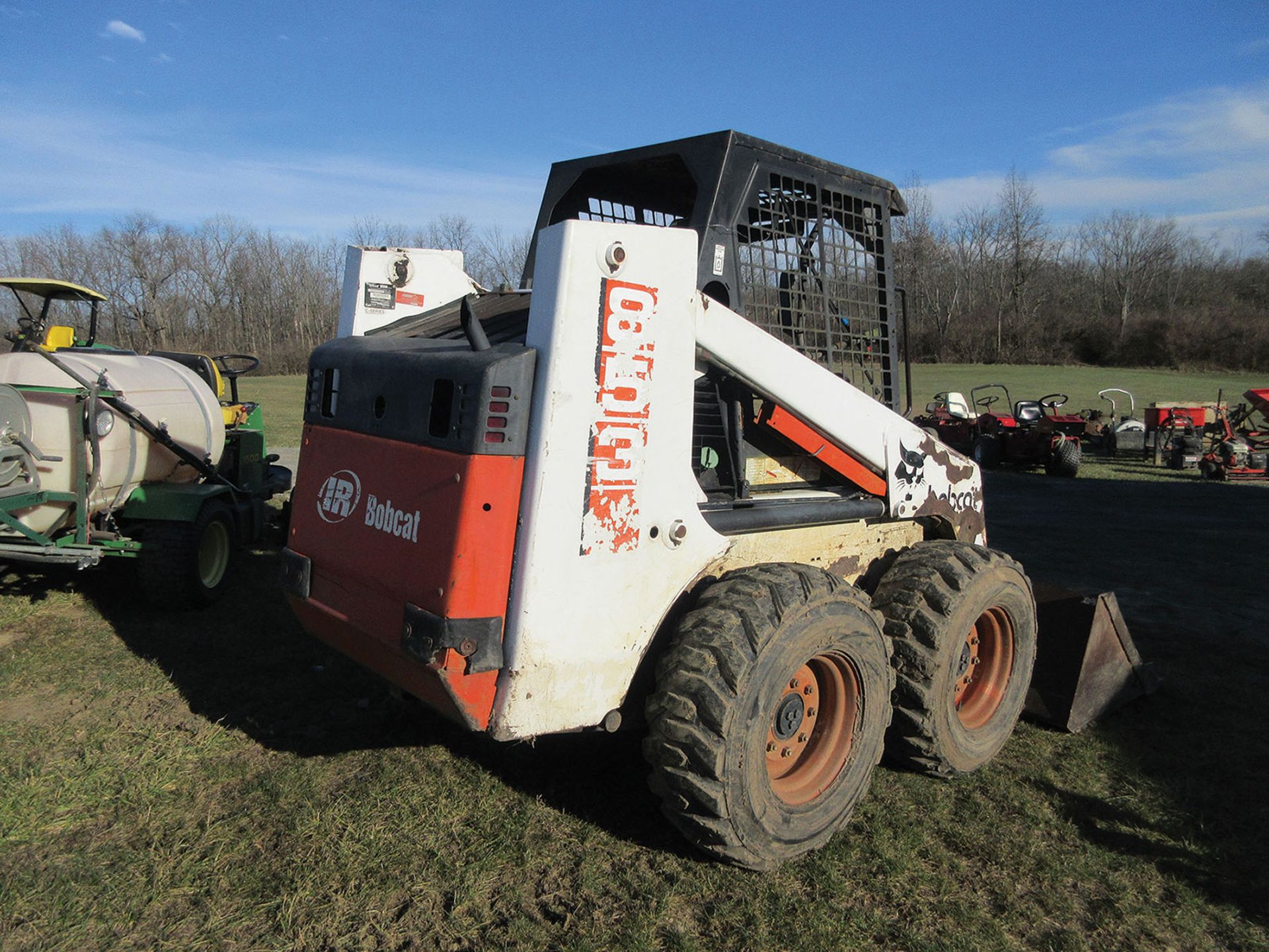 BOBCAT 853 SKID STEER; 2,296 HOURS SHOWING - Image 2 of 2