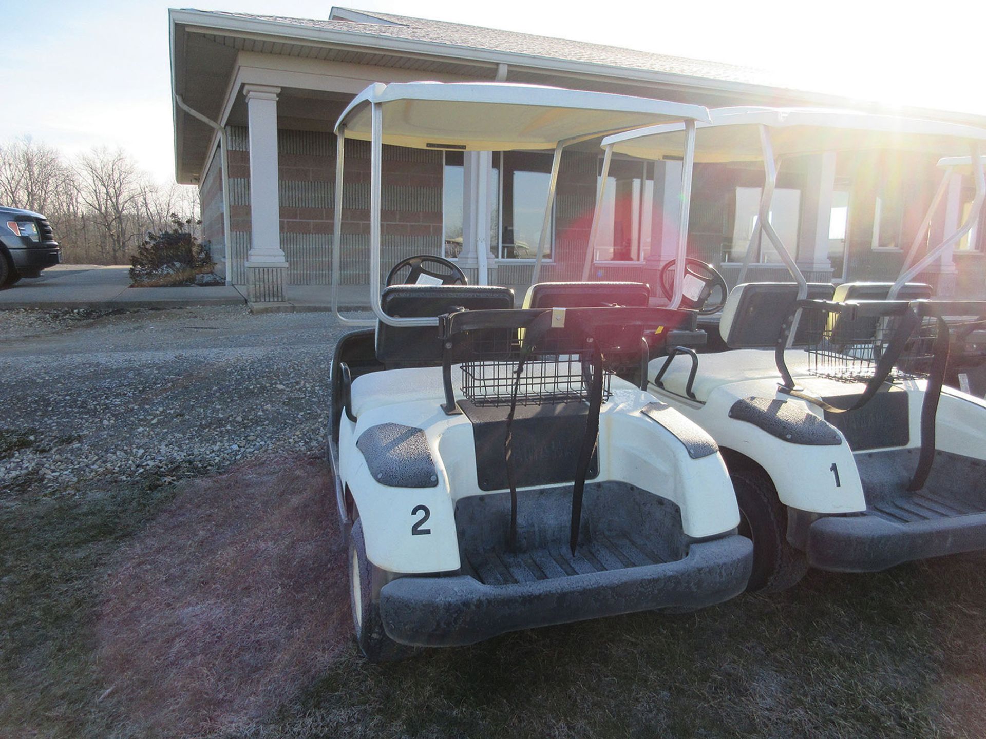 2002 YAMAHA GAS GOLF CART; MODEL G22A, S/N JUO-005815 - Image 2 of 2