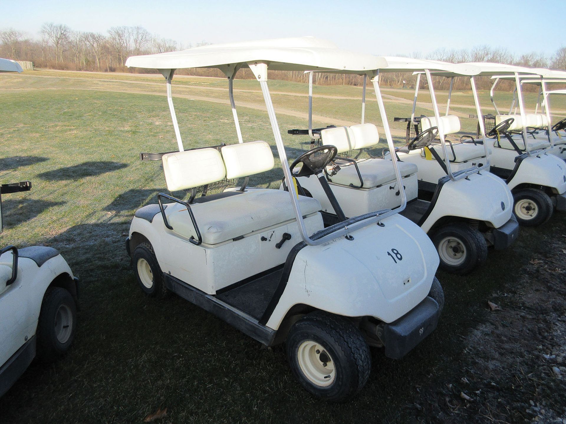 2005 YAMAHA GAS GOLF CART; MODEL G22A, S/N JUO-211478