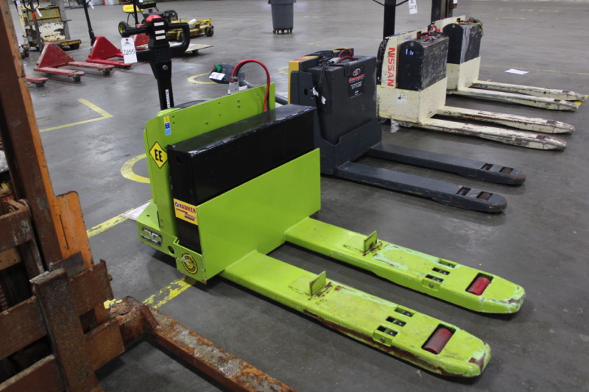 Clark 6000 lb. EE Rated Electric Pallet Jack, M# PWX 30, S/N PWX570-0004-9893 CNF (Location: