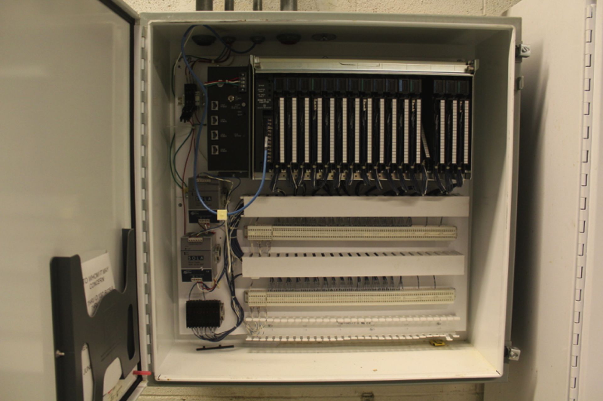 PLC Cabinet (Location: MCC 4, Production 3) - Image 2 of 2