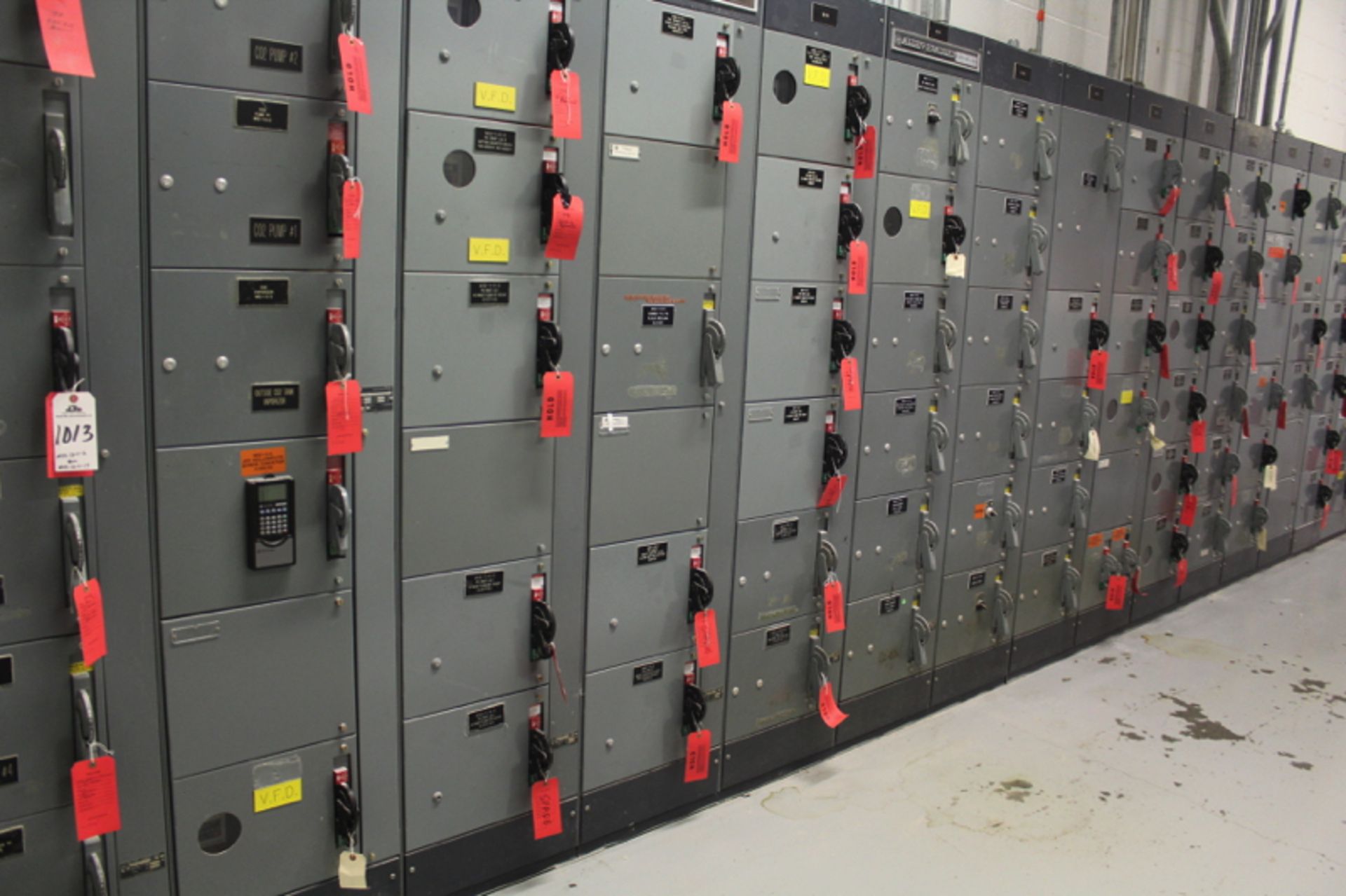 Motor Control Center, Ref. M12-1-2 thru M12-1-17, (If MCC Cabinet is left in place, All doors will - Image 2 of 2