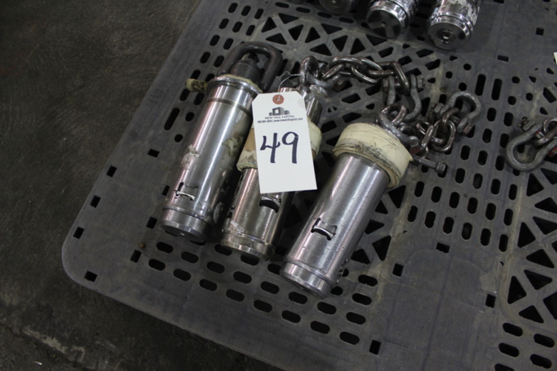 Lot of (3) Roll Lifters | Rigging Price: Hand Carry