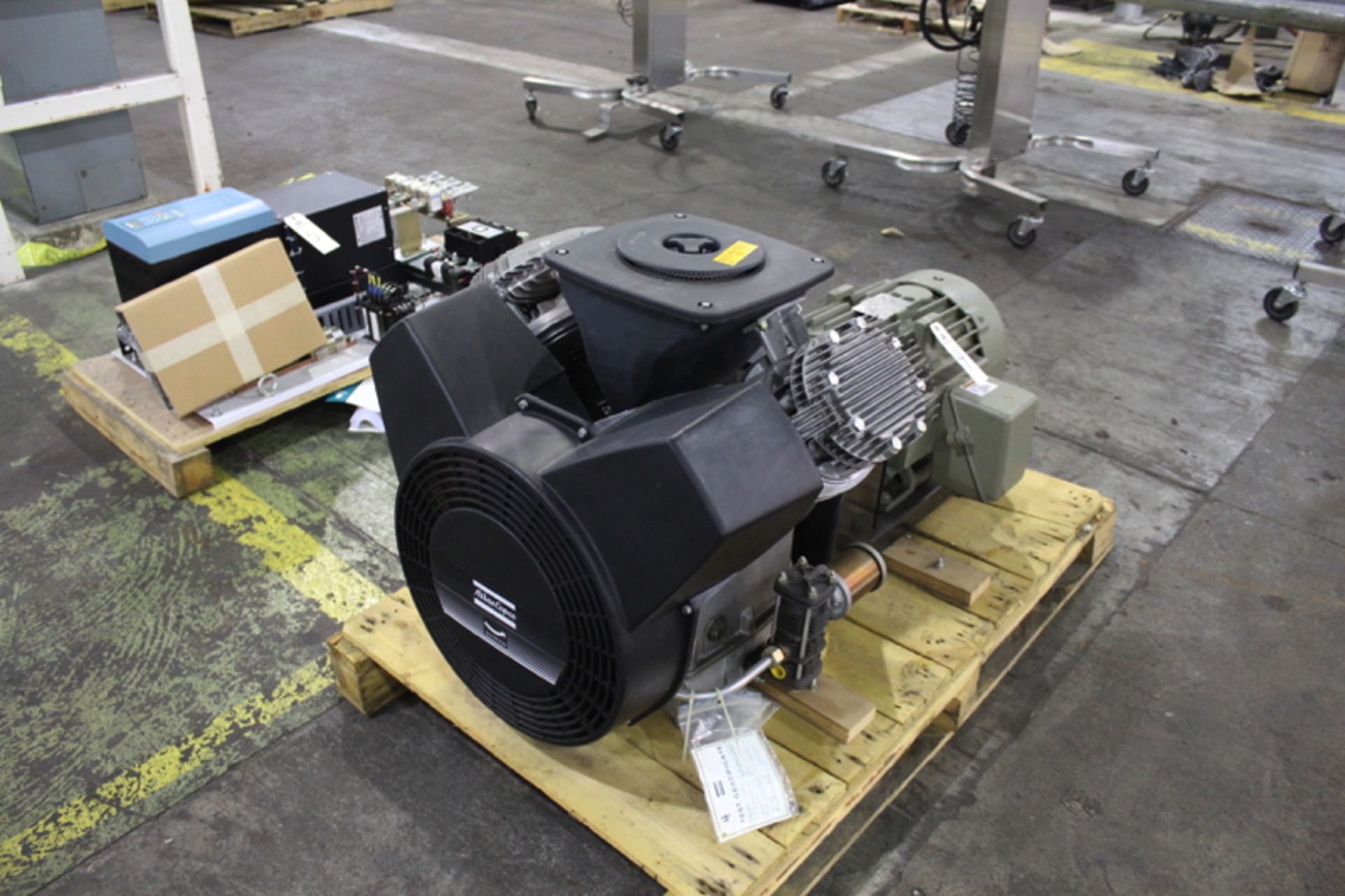 Atlas Copco Air Compressor, 20 HP, M# LT-12-20, S/N AIW 101797 | Rigging Price: $50