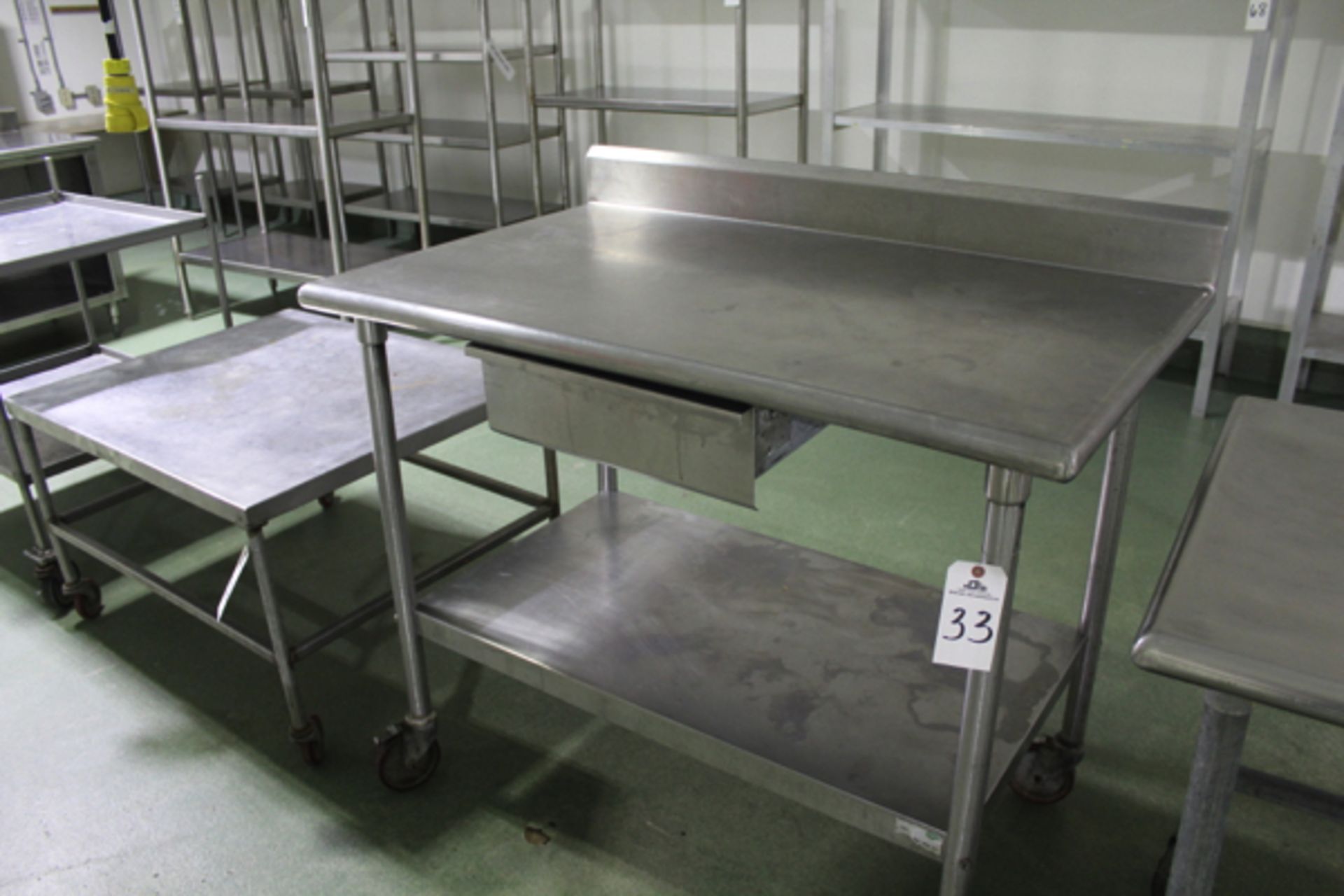 Stainless Steel Prep Table, 29" x 4' | Loading Price: $25 Or Buyer May Hand Carry By February 3rd,