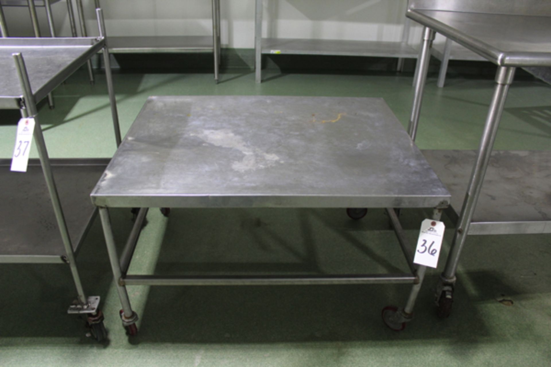 Stainless Steel Prep Table, 31" x 39" | Loading Price: $15 Or Buyer May Hand Carry By February