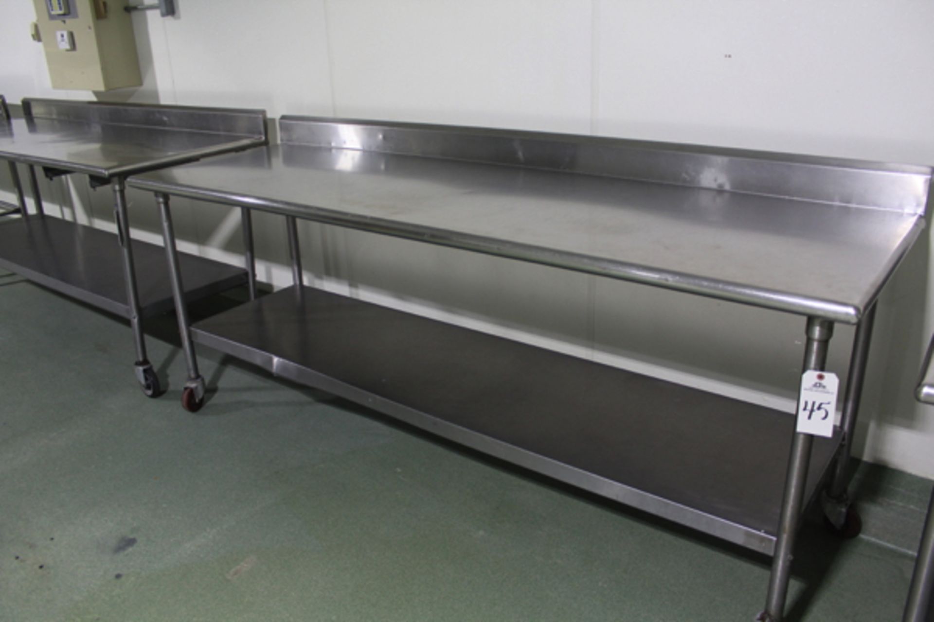 Stainless Steel Prep Table, 30" x 8' | Loading Price: $25 Or Buyer May Hand Carry By February 3rd,