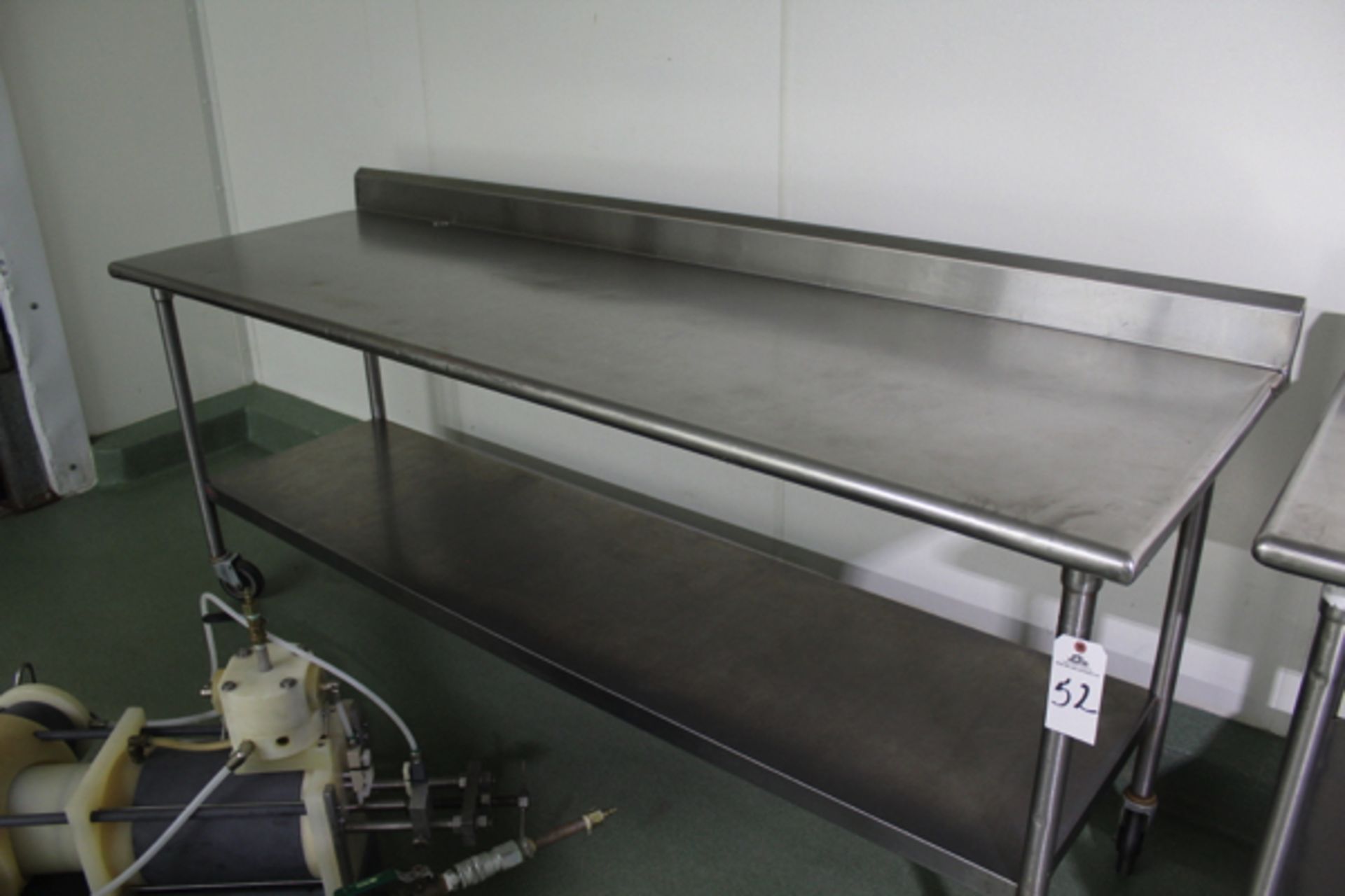 Stainless Steel Prep Table, 30" x 8' | Loading Price: $25 Or Buyer May Hand Carry By February 3rd,