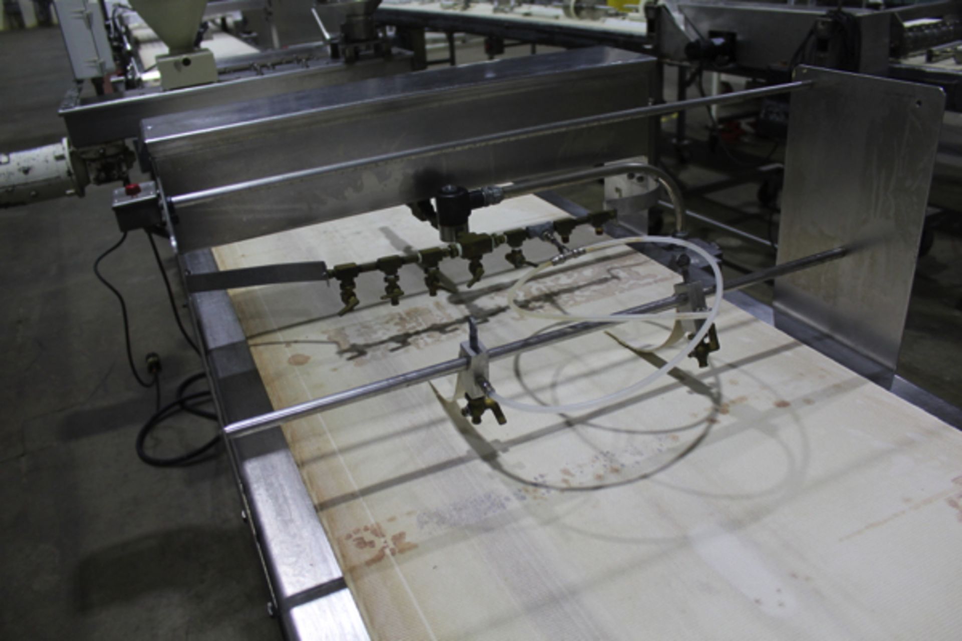 Moline Machinery Pastry Prep Conveyor, M# EDU-24, S/N EDU-95-628, 24" X 30' Belt, W/Reversible - Image 5 of 12