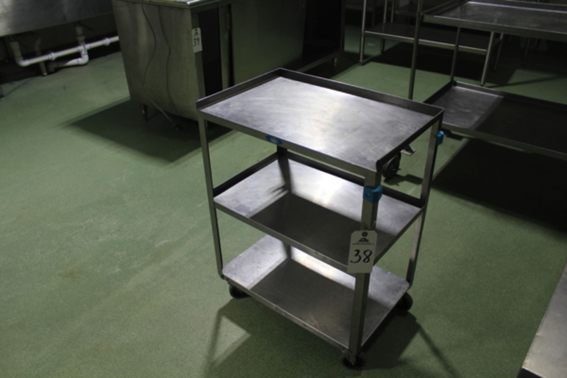 Stainless Steel Prep Table, 16" x 24" | Loading Price: $15 Or Buyer May Hand Carry By February