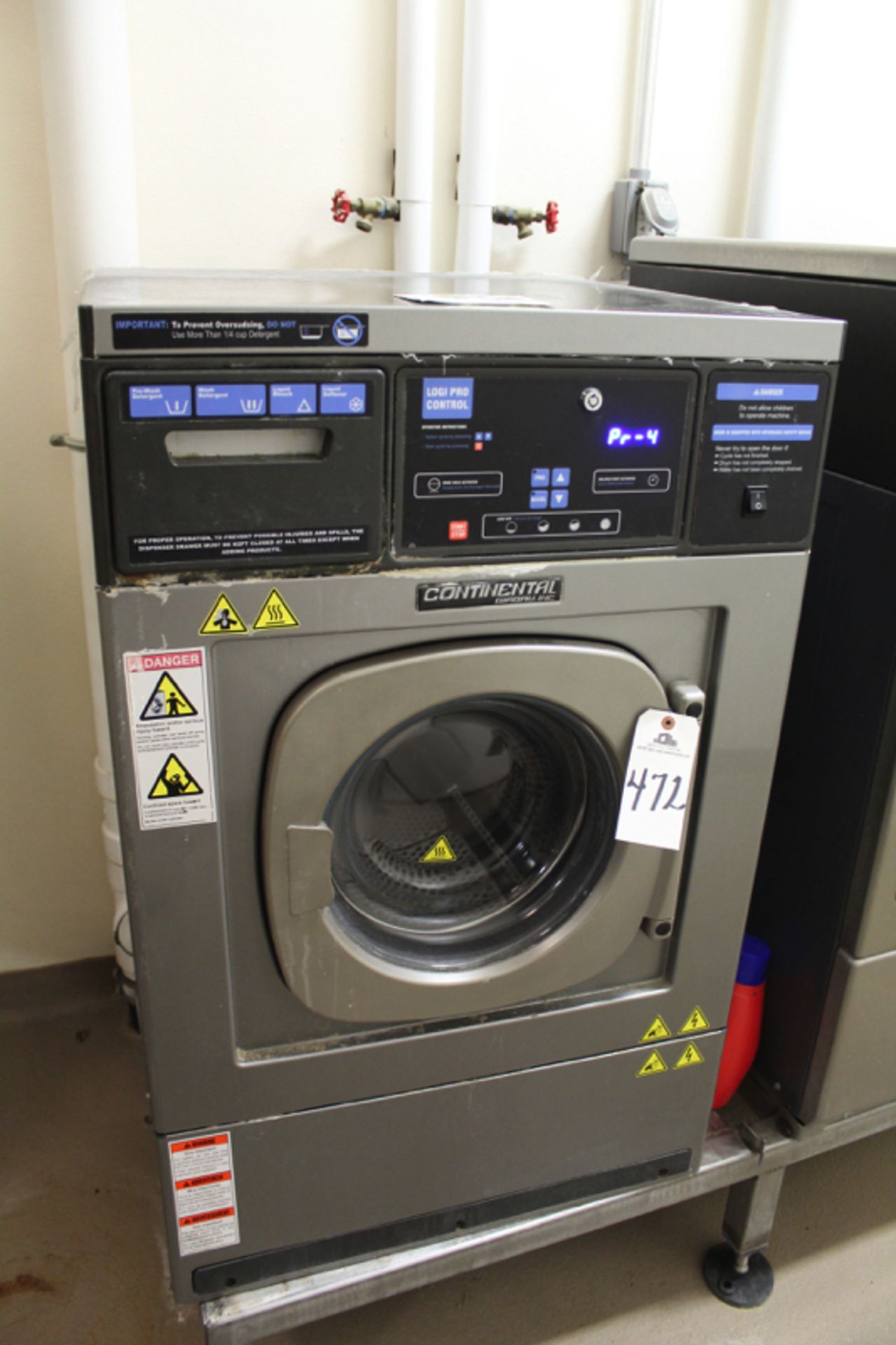 Continental Girbau Inc. Front Load Washer, M# EH020PA102412200, S/N 1442129J15 | Location: Mixing/