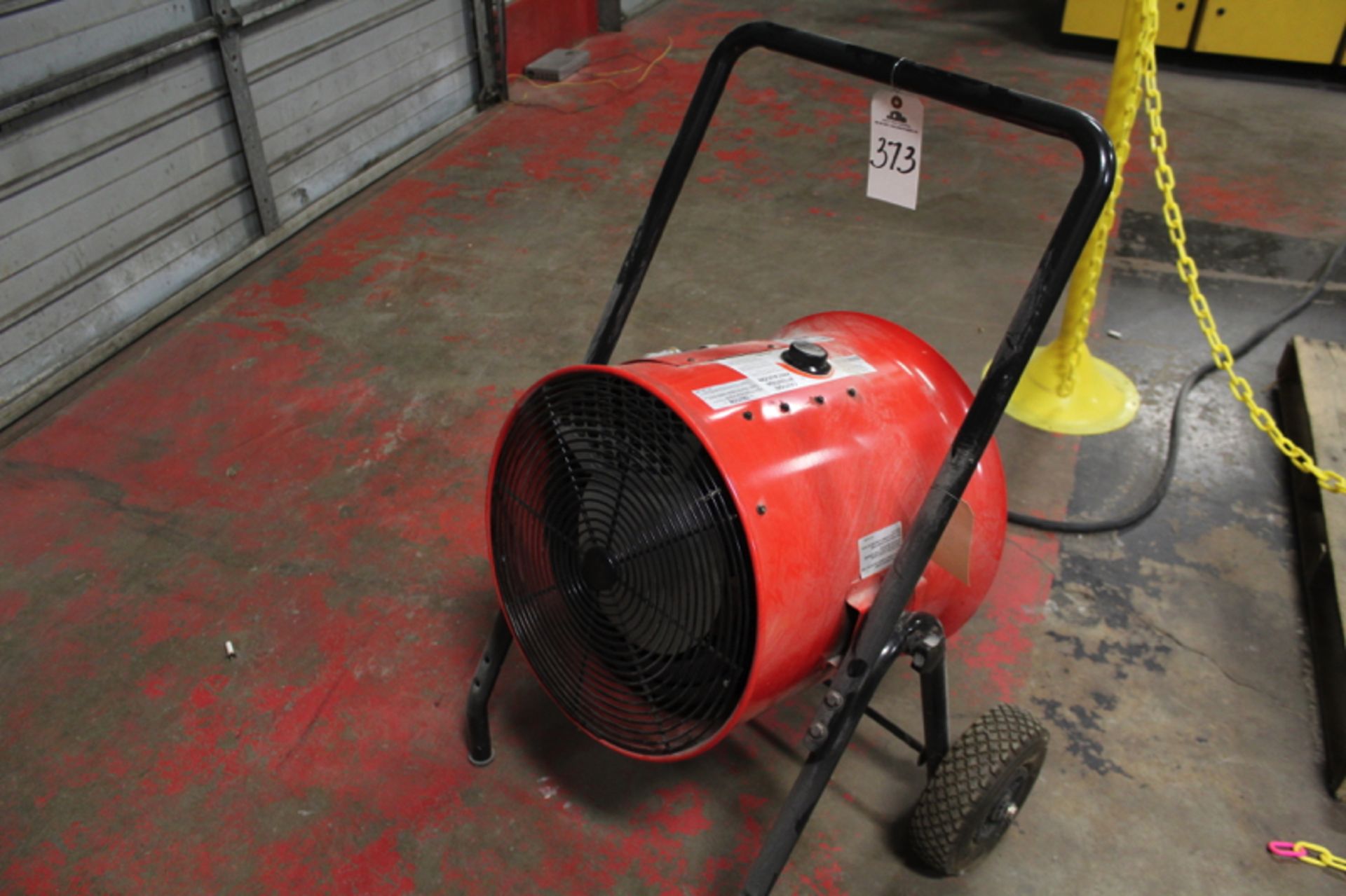 Marley Portable Heater, M# DH1543B | Location: Compressor Room | Rigging Price: Buyer May Hand Carry