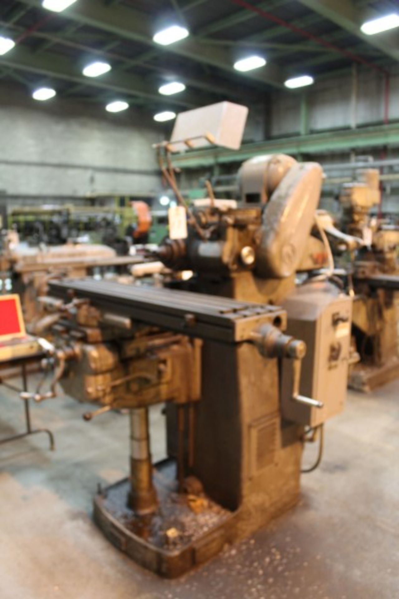 Van Norman 10" X 50" Universal Milling Machine, M# 22M, S/N 7308 | Location: PM3 2nd Floor Machine