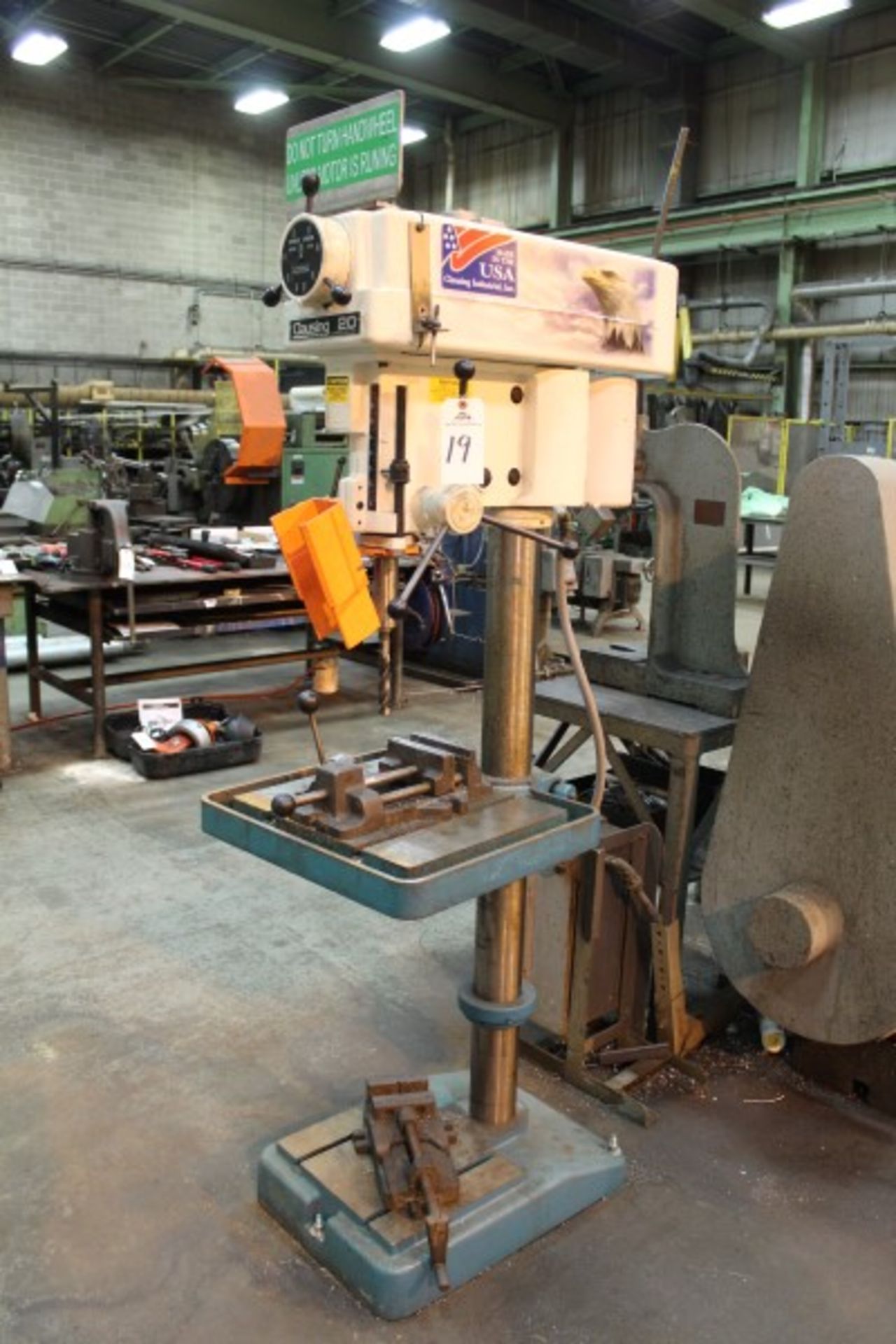 Clausing Variable Speed Drill Press, M# 2277, S/N 2M01494 | Location: PM3 2nd Floor Machine Shop