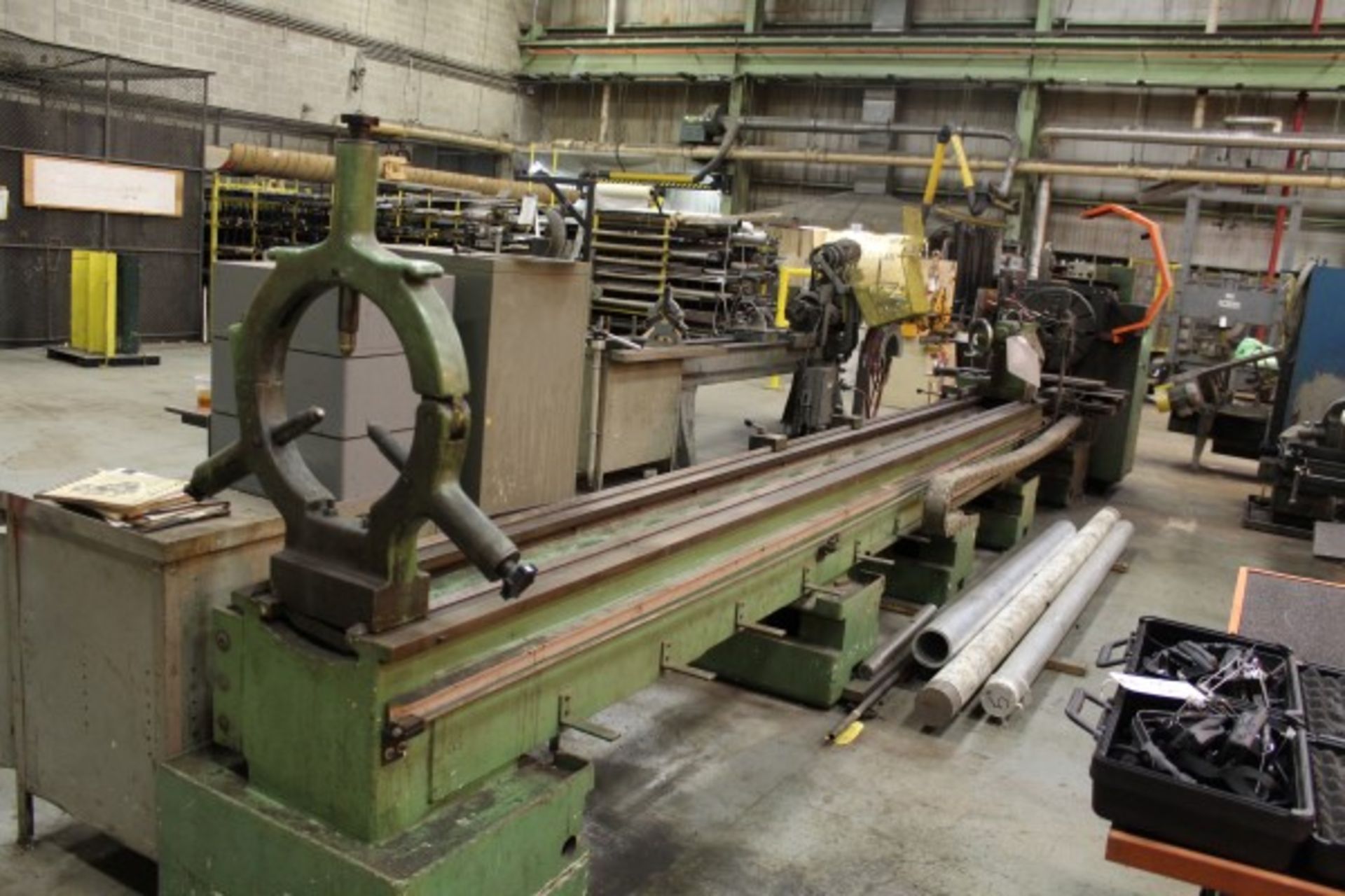 Summit 32/42" X 20' Gap Bed Engine Lathe, M# 30-4 x S/N 810510, 4" Thru Hole, DRO, Taper, 24" 4 Jaw, - Image 7 of 7