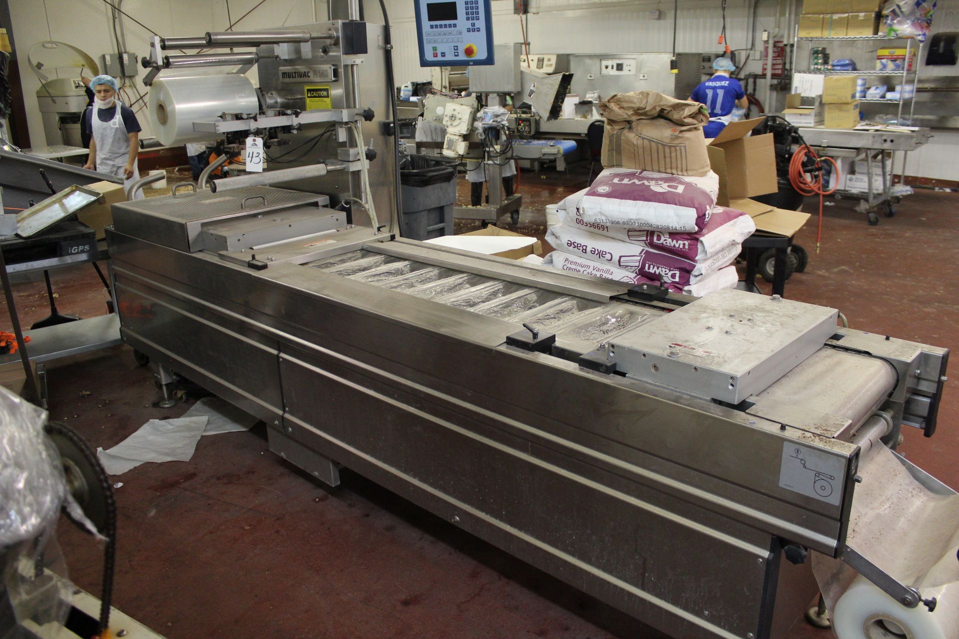 2005 Multivac R140 Rollstock Thermoformer Vacuum Packager, M# R140, S/N 103806