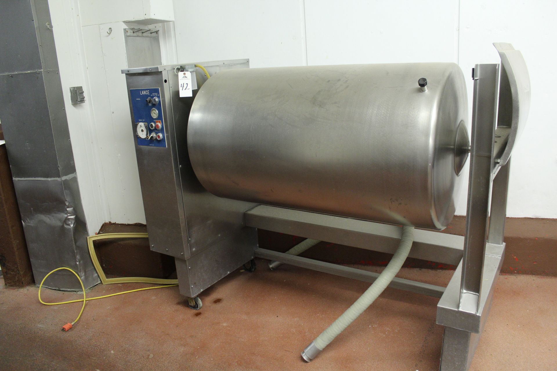 Lance Vacuum Tumbler, 30" X 50" Drum, M# LT60, S/N 81793 | Rigging Price: $300