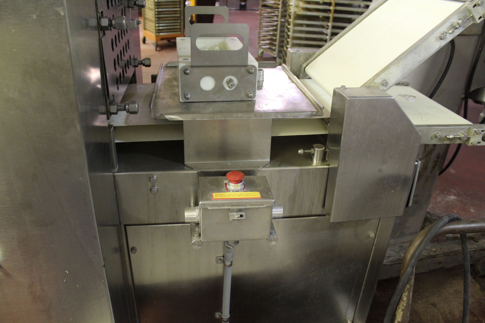 MBC Food Machinery Ravioli Forming/Stuffing Machine, M# 3-100, S/N FS1010207, 14" Belt | Rigging - Image 4 of 4