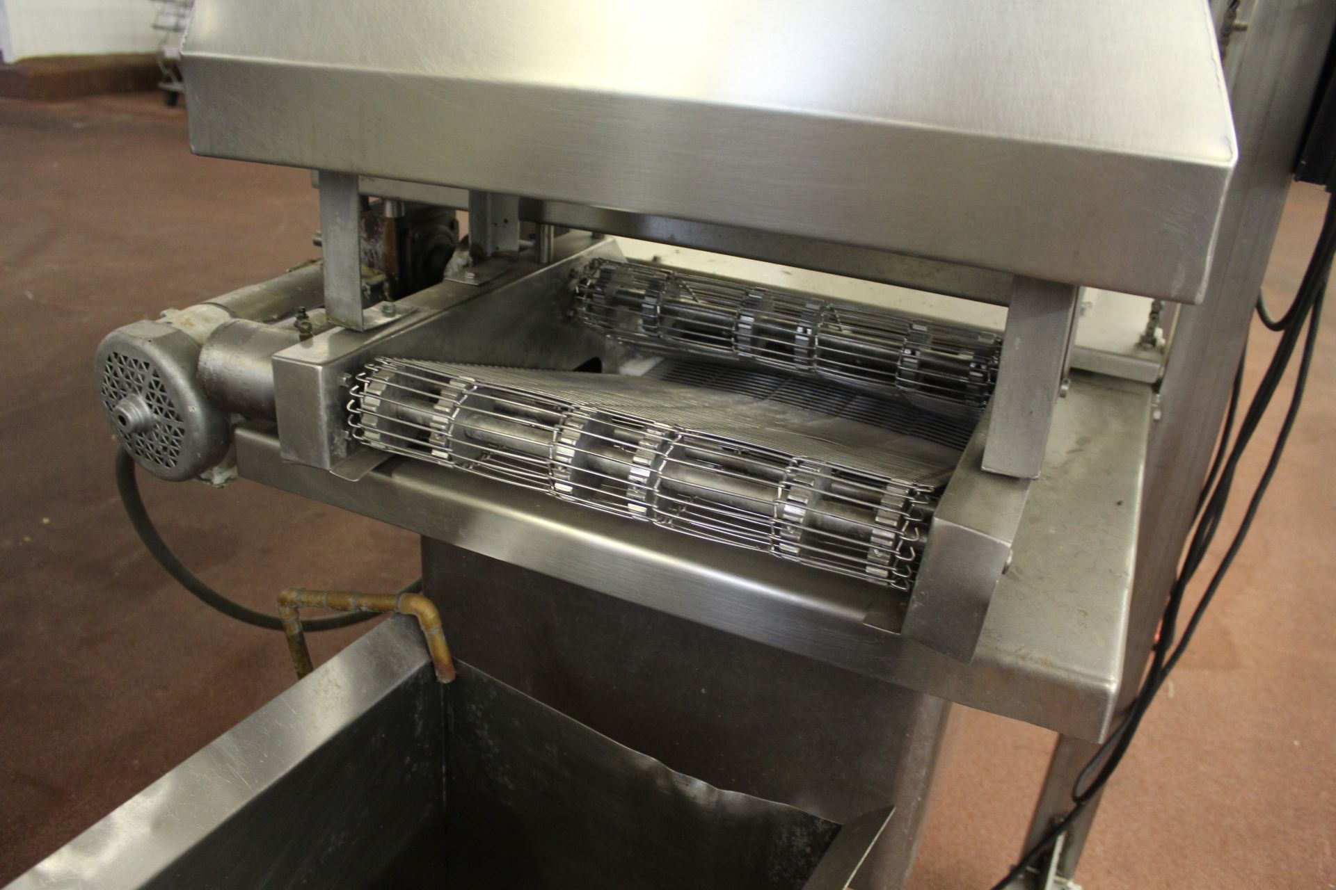 Stainless Steel Continuous Submersion Cooker / Manicotti Cooker with Top Hold Down Belt, 18" Belts - Image 3 of 4