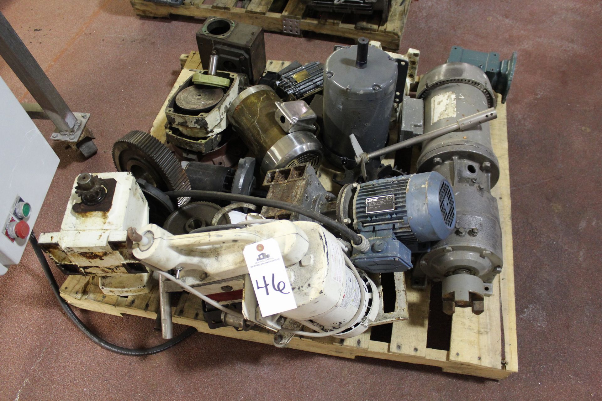 Pallet Lot, Electric Motors | Rigging Price: $25