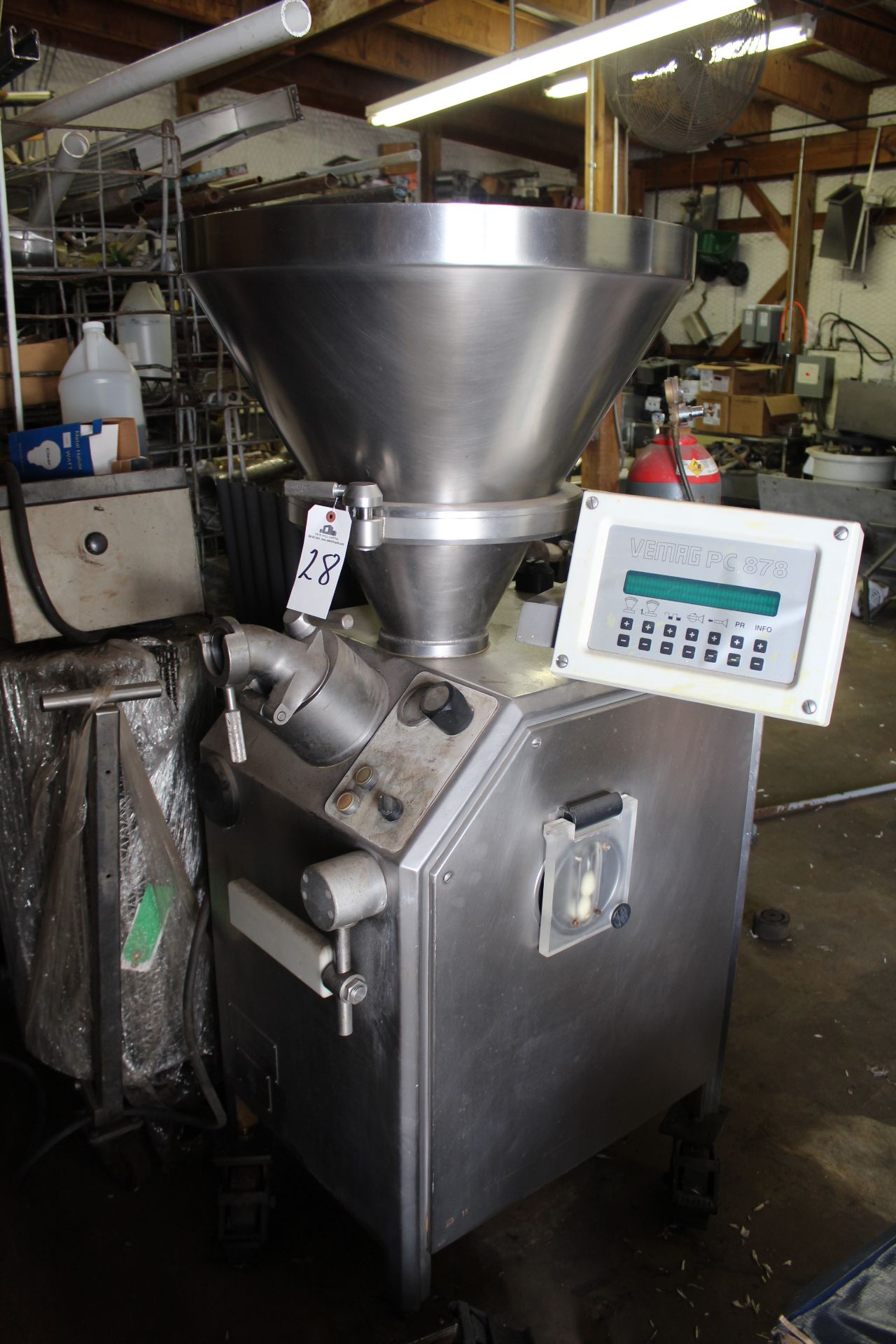 Reiser Vemag Vacuum Filler Model 500 with PC 878 Control | Rigging Price: $500