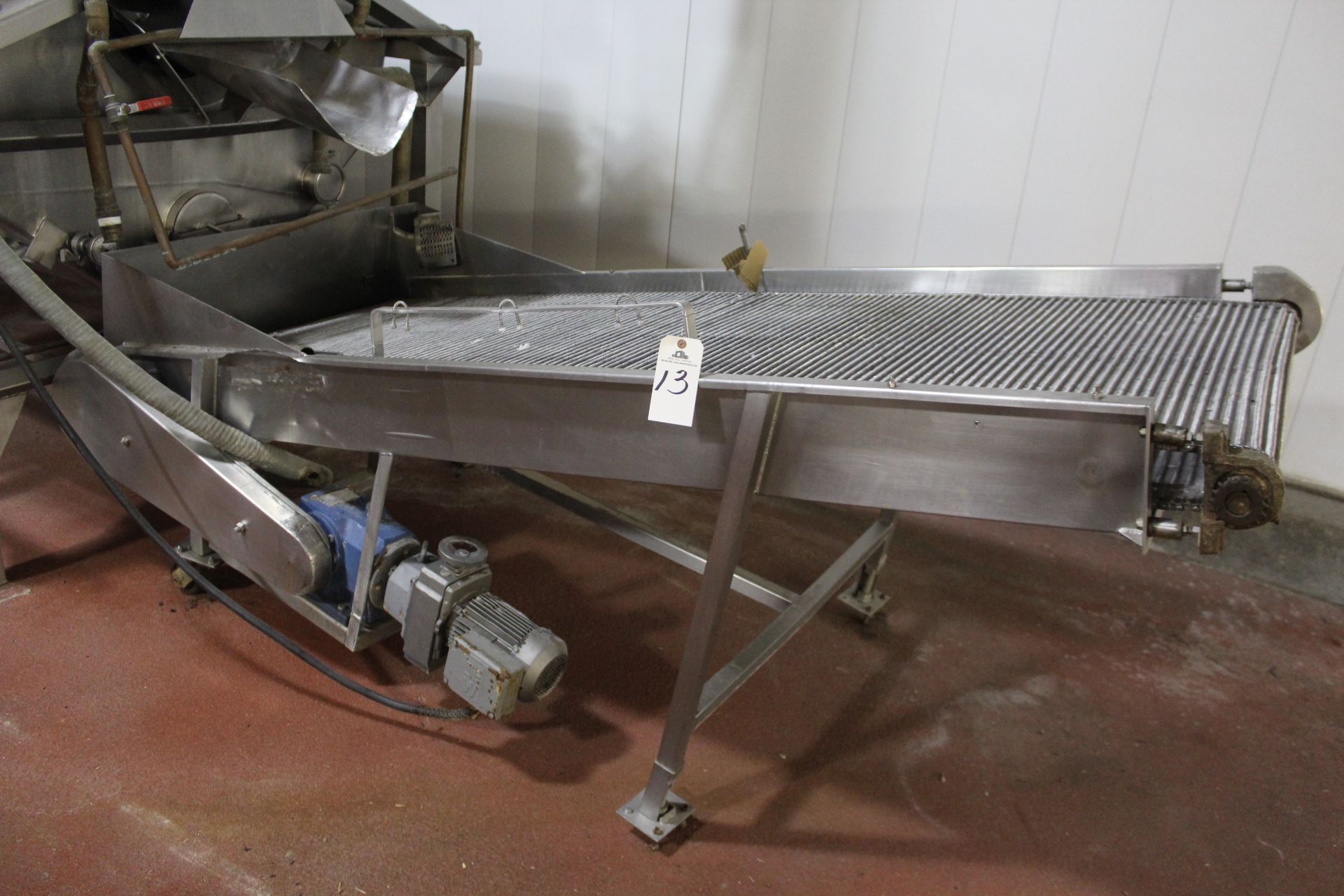Stainless Steel Mesh Drip Conveyor Section, 38" X 8' | Rigging Price: $300