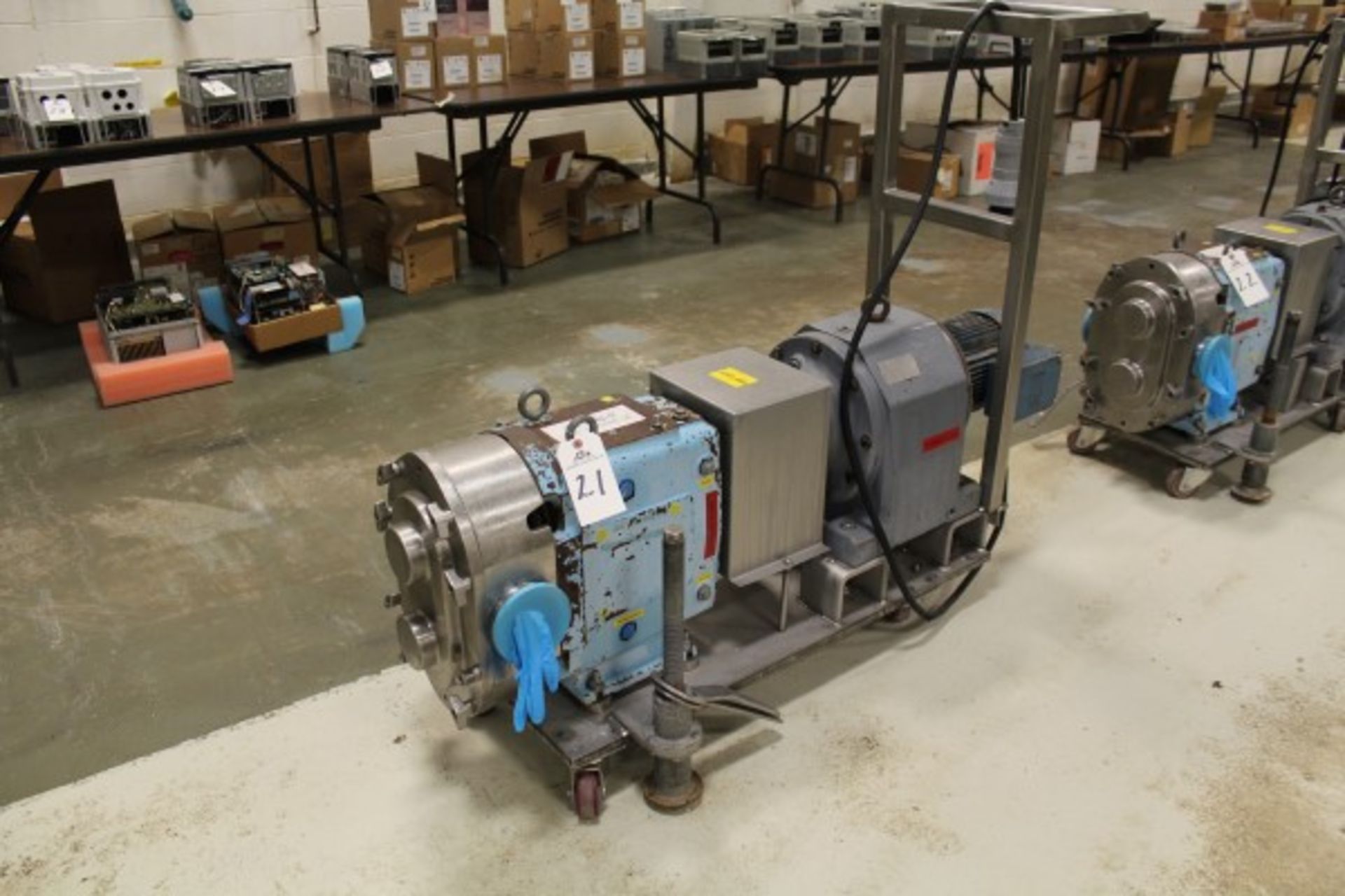 Waukesha,220 Positive Displacement Pump, S/N 165324 | Location: Cookie Line | Rigging Price: $200