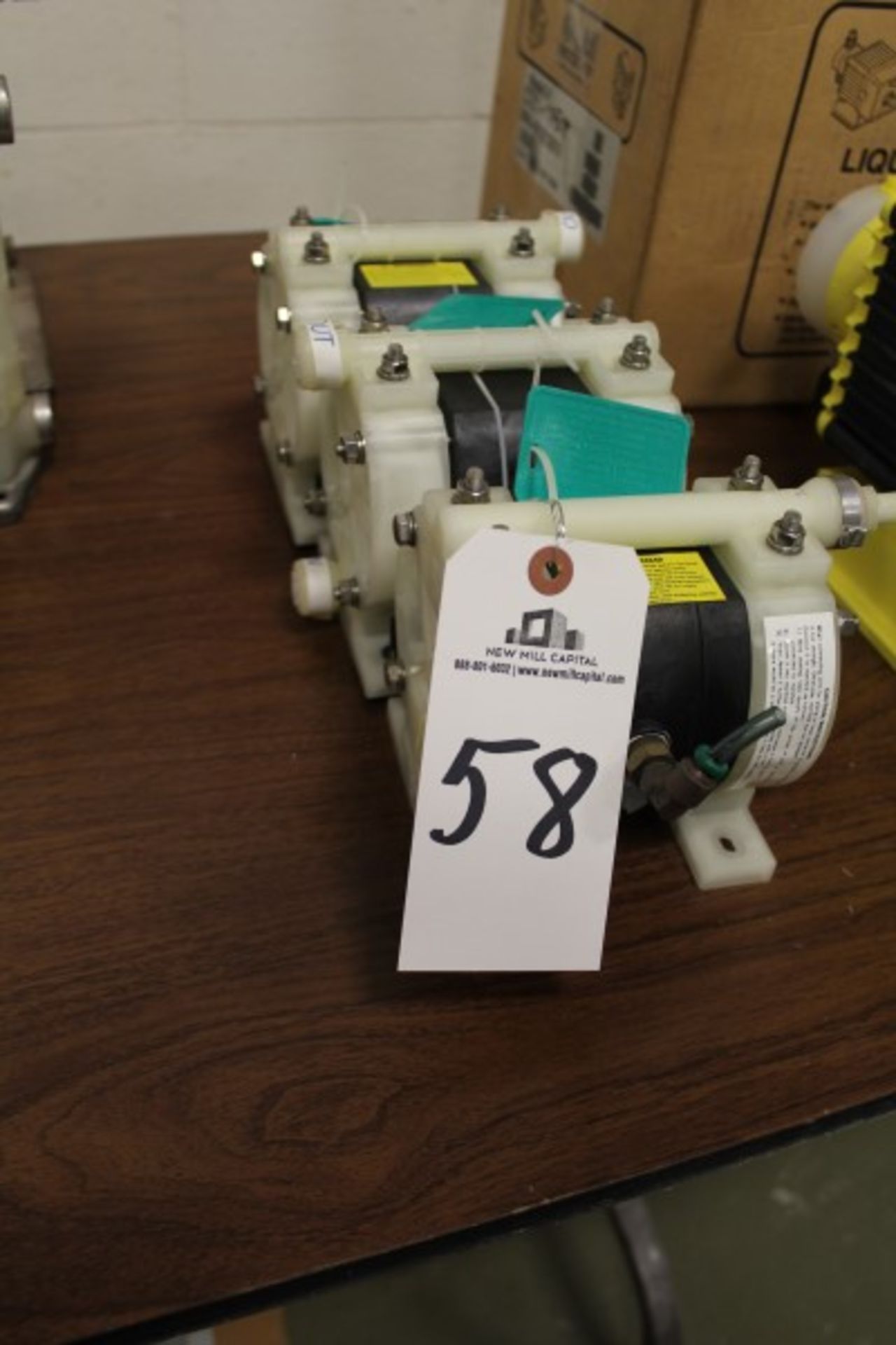 Lot of (3) Diaphram Pumps | Location: Cookie Line | Rigging Price: Buyer May Hand Carry or Contact