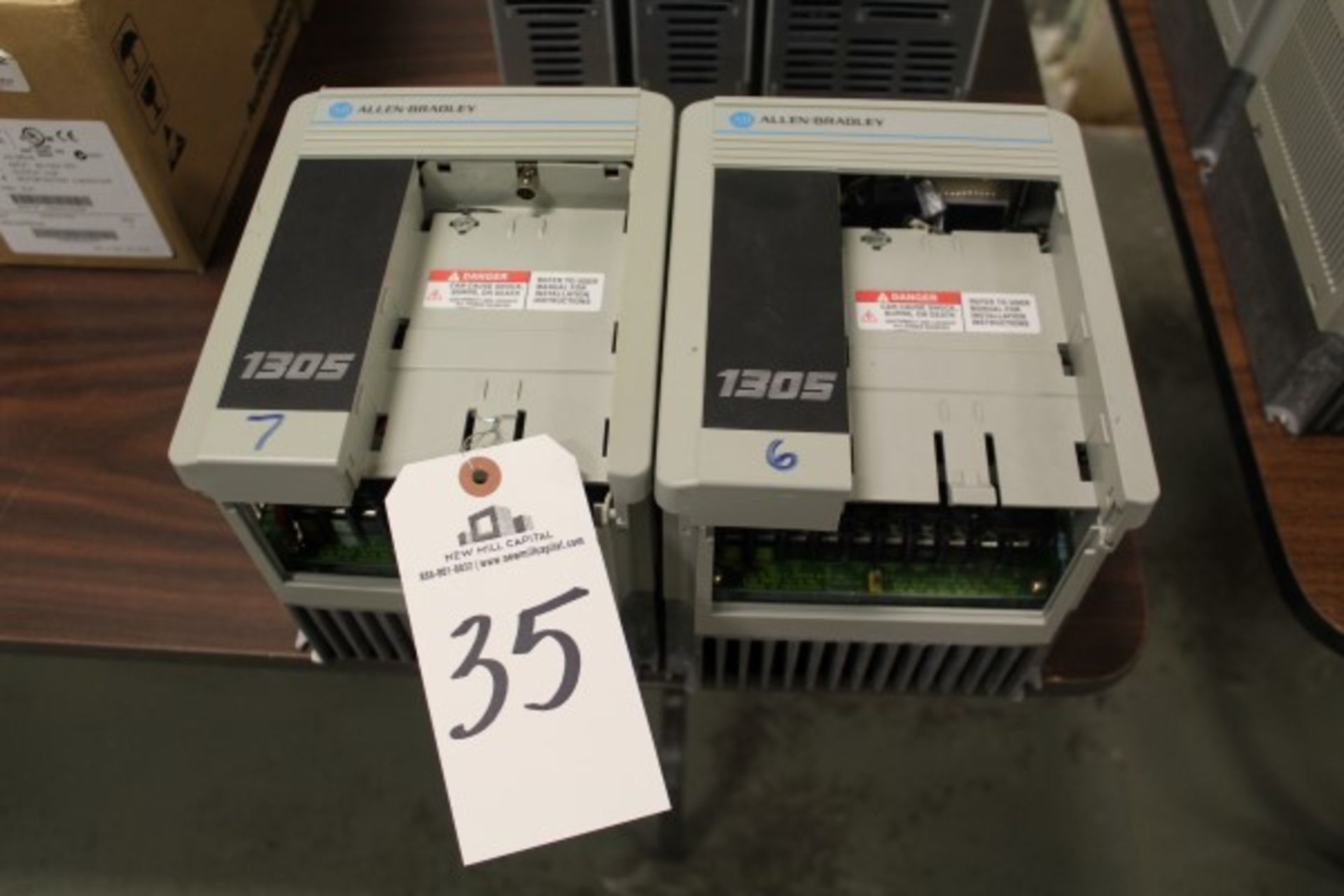 Lot of (2) Allen Bradley 1305 AC Drives | Location: Cookie Line | Rigging Price: Buyer May Hand