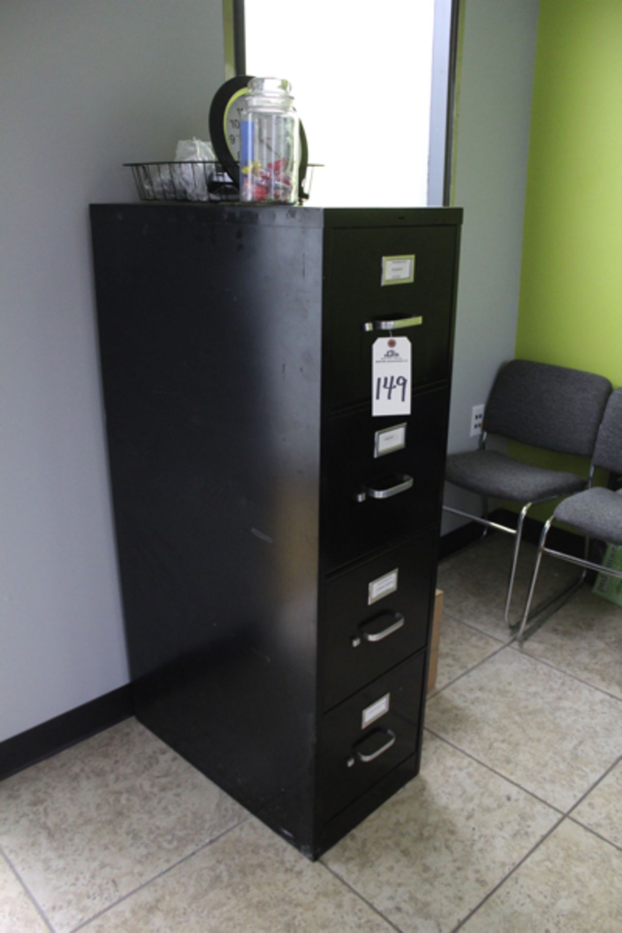 4 Door File Cabinet | Rigging and Loading Fee: Buyer May Hand Carry by Appointment