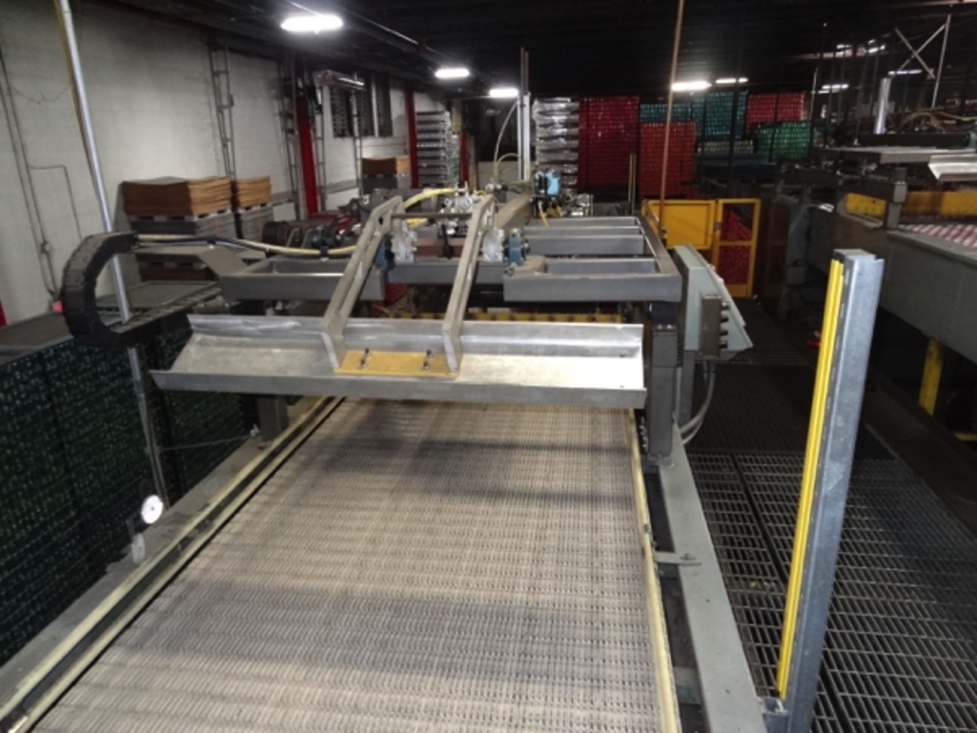 Tonko Model CDE110 High Level Bulk Depalletizer, Z-Flow, Narrow Side, with 30' Infeed Conveyor, - Image 8 of 8