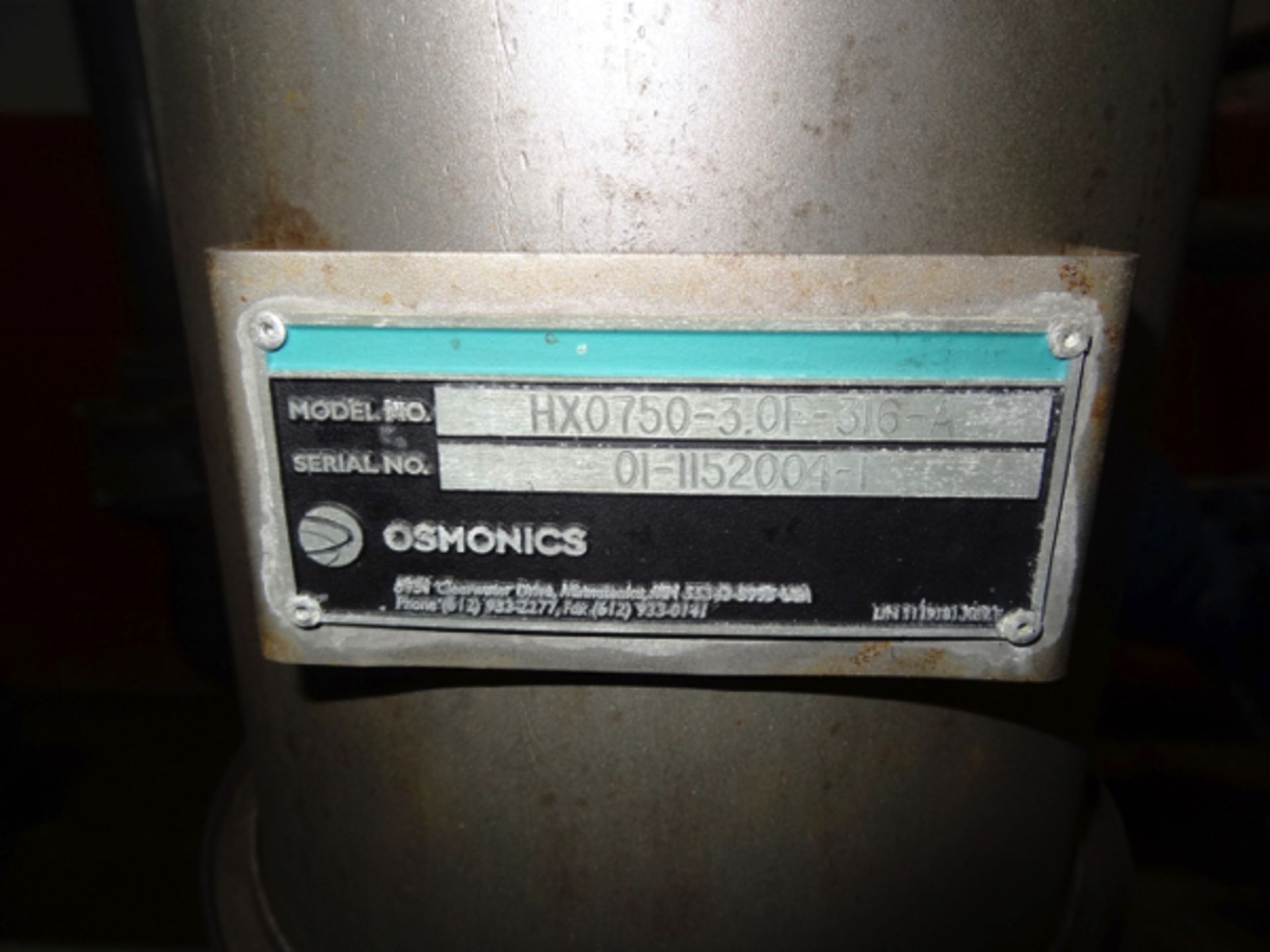 Osmonics/GE Osmonics 170 gpm Carbon Polishing Filter. | Rigging Price: $100 - Image 3 of 3