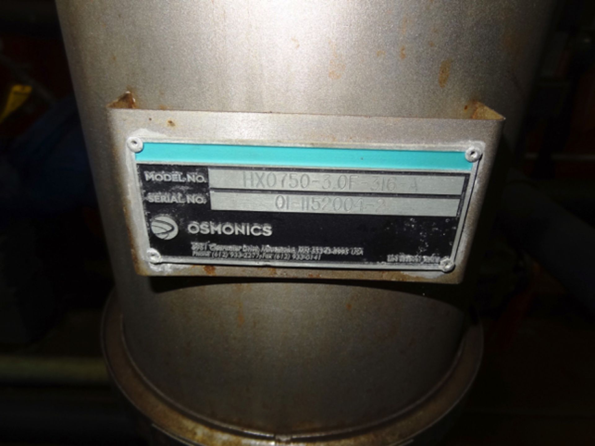 Osmonics/GE Osmonics 170 gpm Carbon Polishing Filter. | Rigging Price: $100 - Image 2 of 2