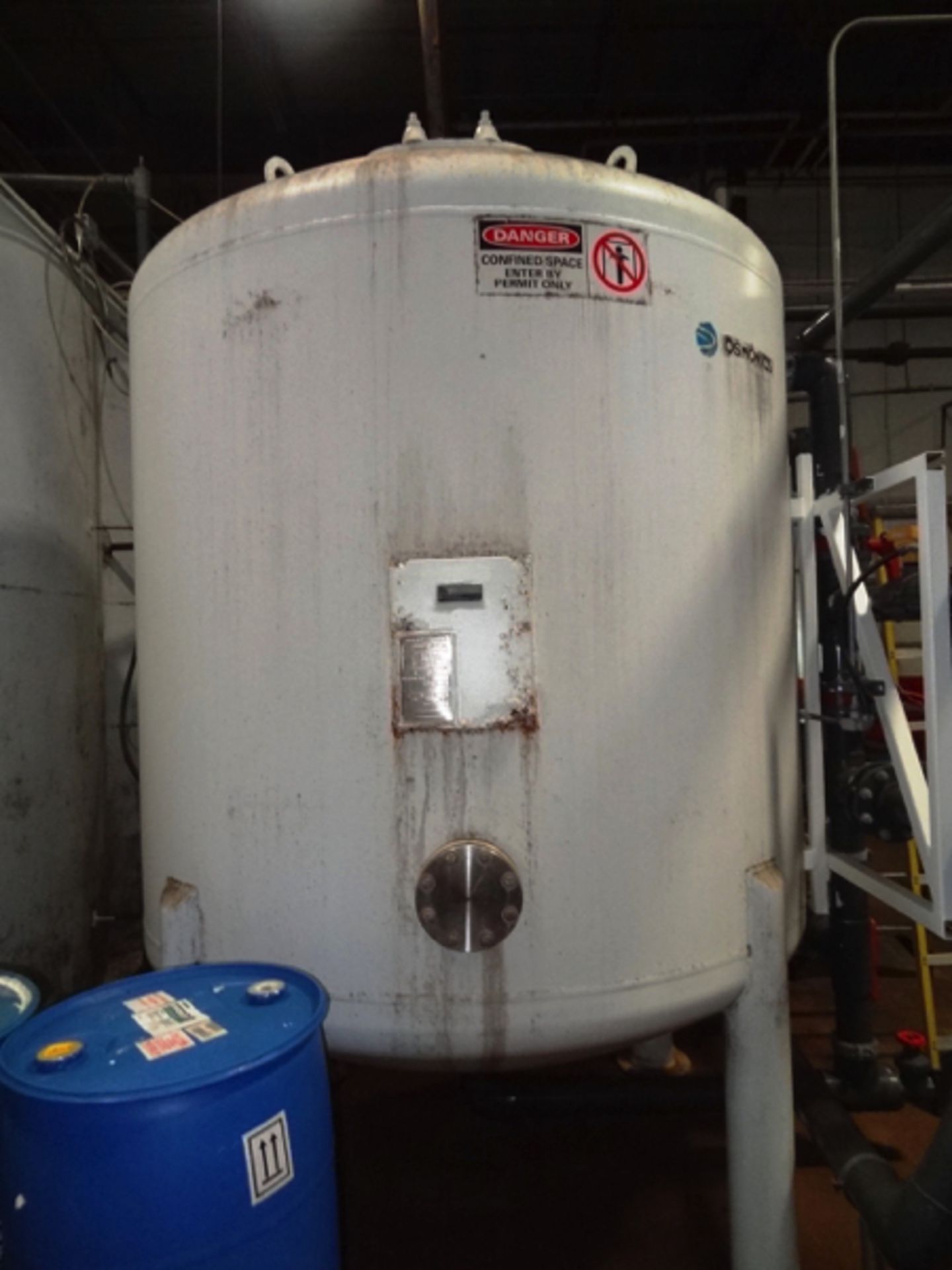 Osmonics/GE Osmonics 170 GPM Sand Filter, 7' Diameter X 6' Straightwall X 11' Overall Height, PVC - Image 2 of 4