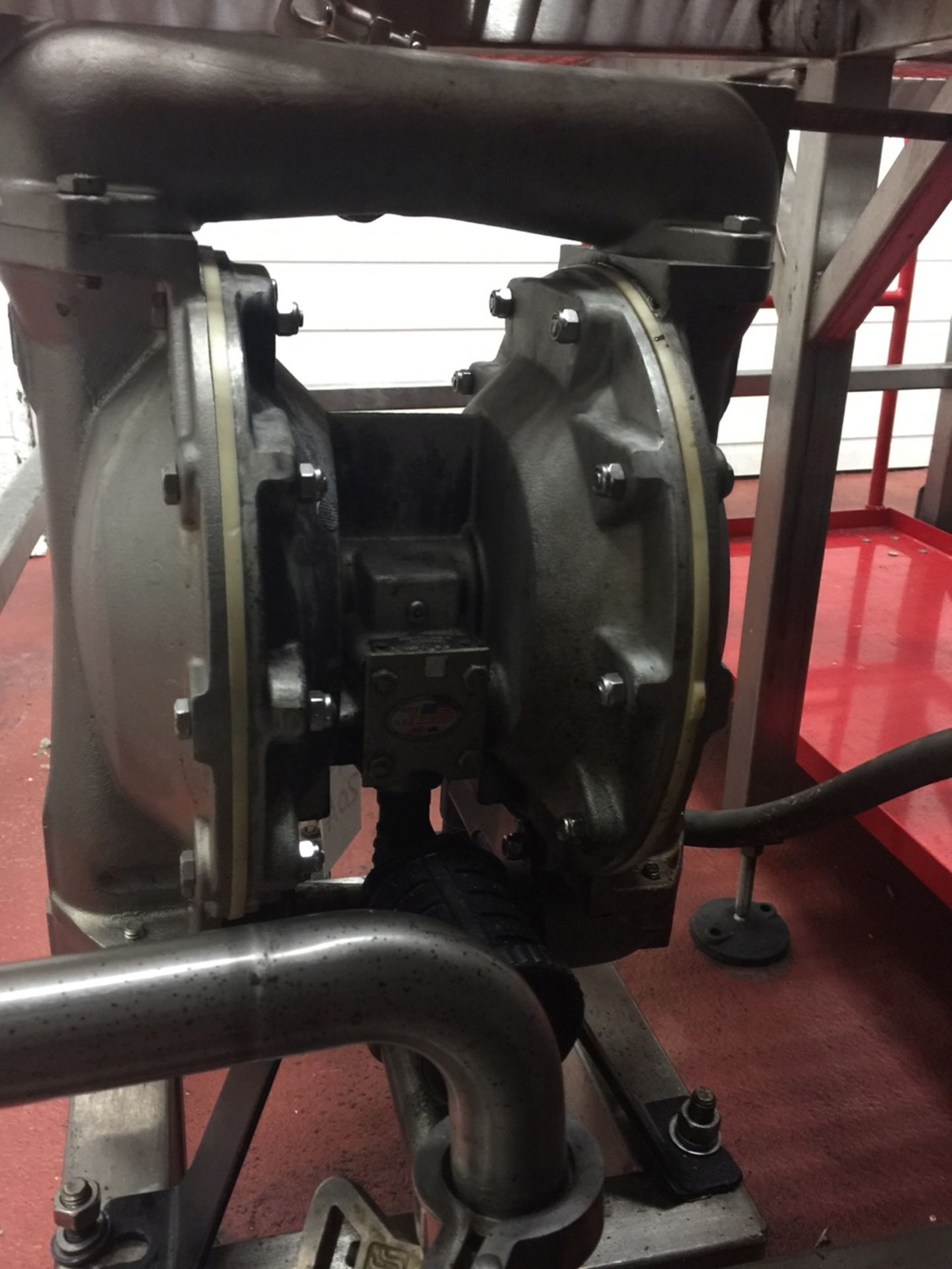 IR Aro Stainless Steel Diaphragm Pump, Model 666151-248-C | Rigging Price: $50 - Image 2 of 3