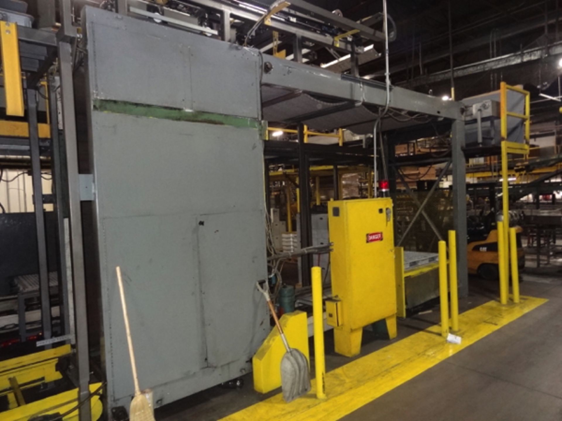 Tonko Model CDE110 High Level Bulk Depalletizer, Z-Flow, Narrow Side, with 30' Infeed Conveyor, - Image 2 of 8