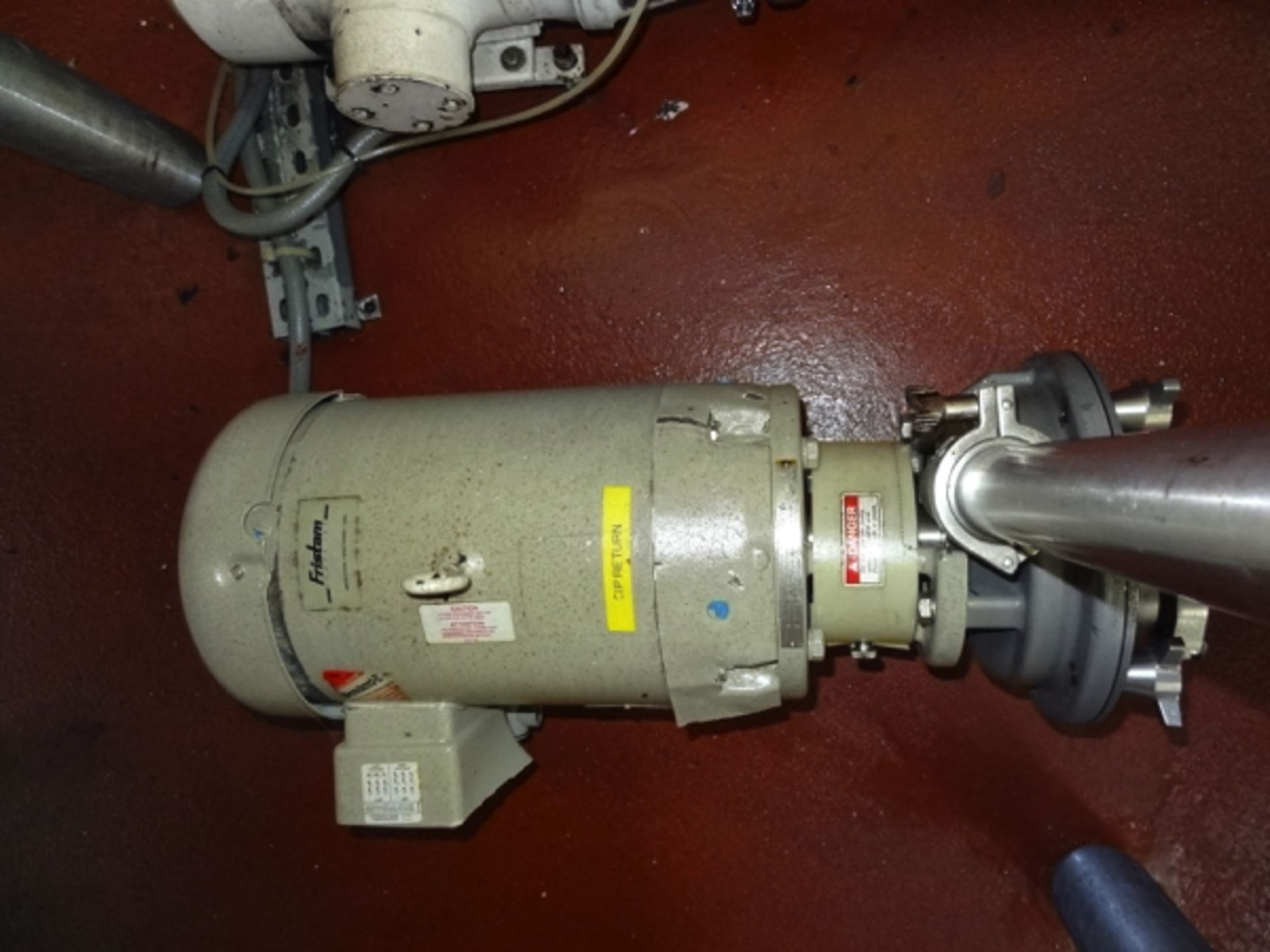 Fristam Sanitary Centrifugal Pump Model FZZX2200, 10hp,1760 rpm | Rigging Price: $50