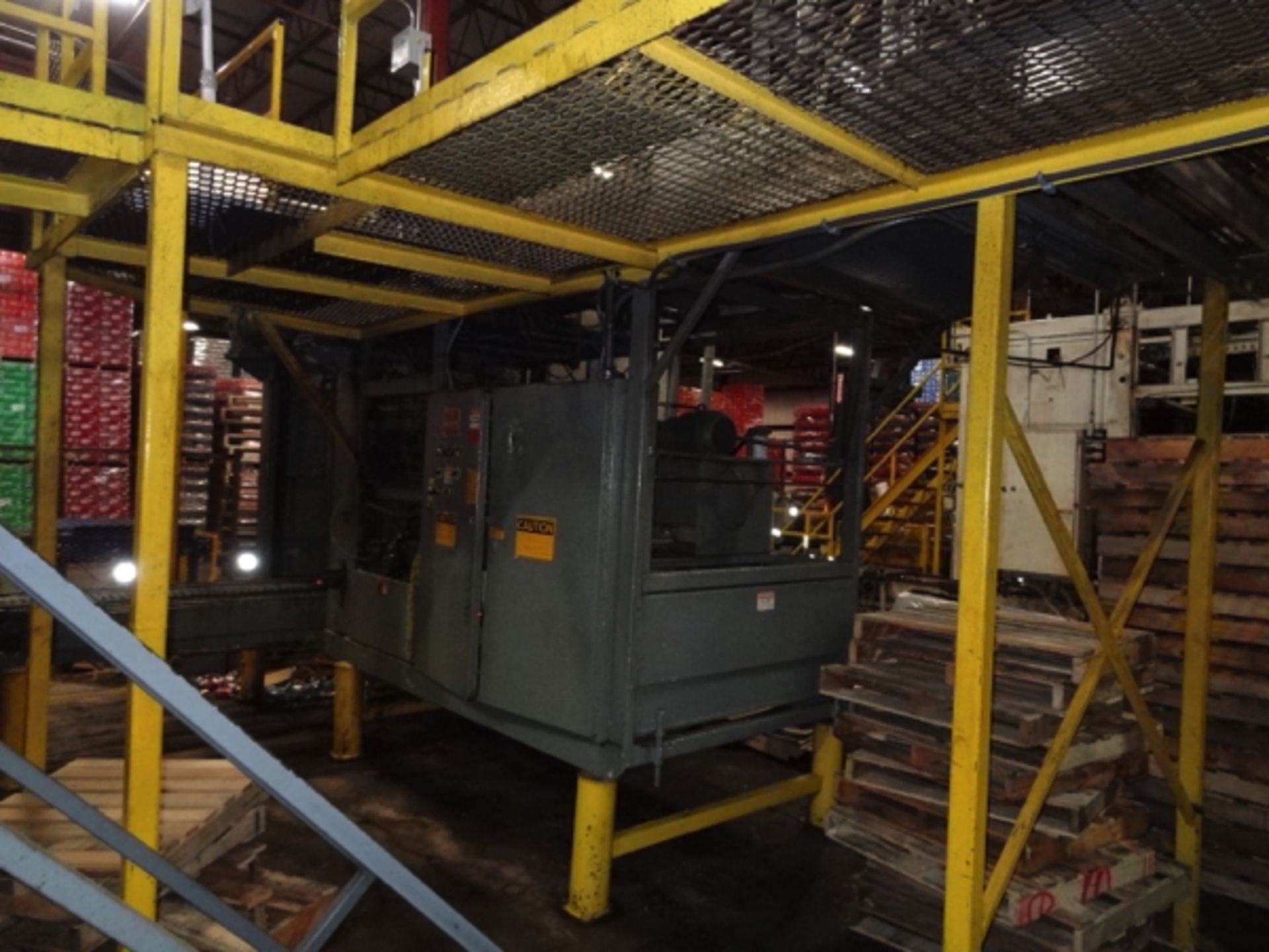 Von Gal Model P7500 RH SEPD-RAA High Level Case Palletizer. | NOTE: This lot is subject to the - Image 4 of 6