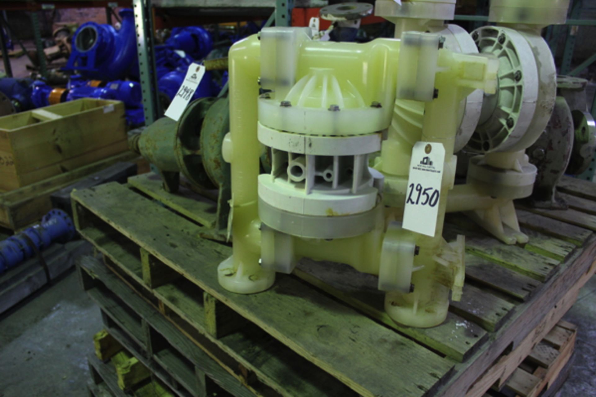 Wilden Diaphram Pump | Seller to load for $10 per lot or buyers may remove hand carry items by