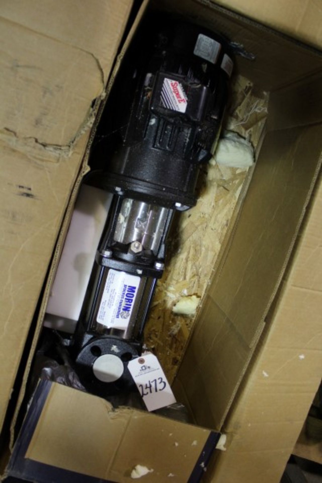 Morin Pump, Type CR5-7-A-FGJ-A-E-HQQE | Seller to load for $10 per lot or buyers may remove hand