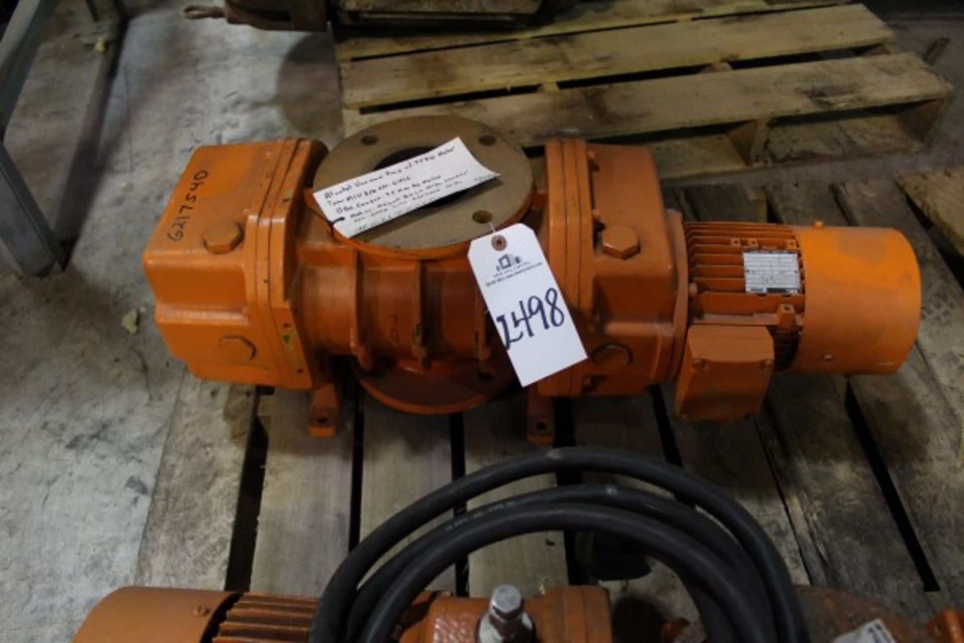 Alcatel M1V350 Vacuum Pump, Type M1V350 | Seller to load for $10 per lot or buyers may remove hand