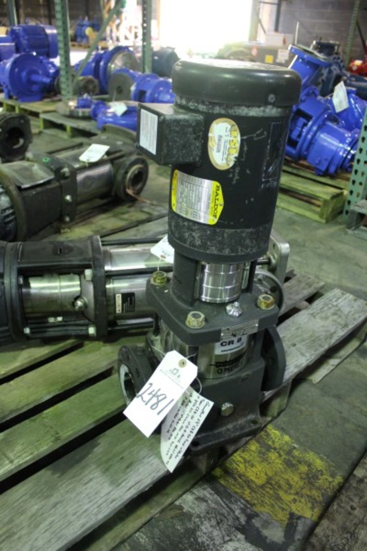 Grundfos CR8-20 2 1/2" Pump, Type CR8-20-UG-A-AUUE | Seller to load for $10 per lot or buyers may