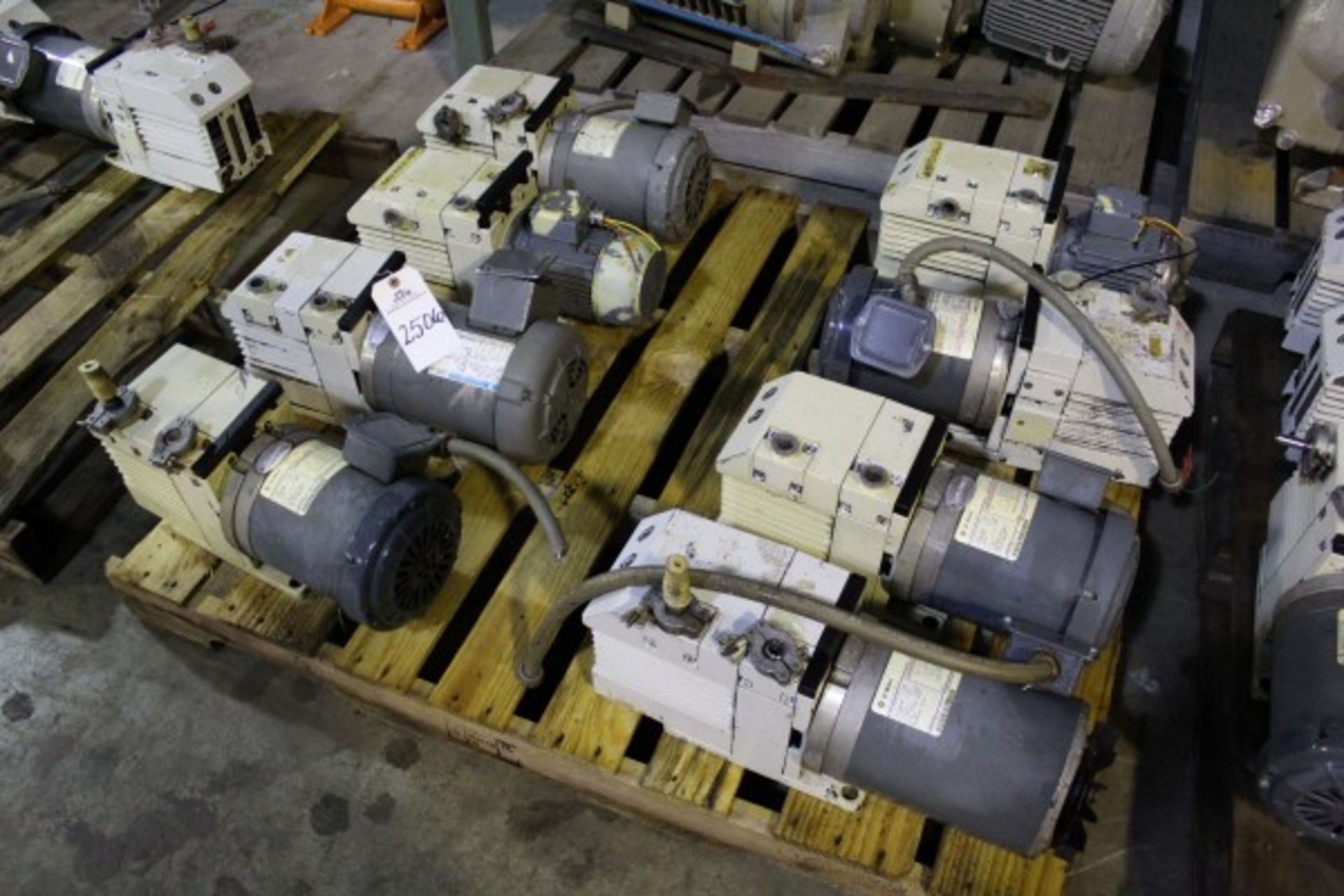 Pallet Lot Vacuum Pumps , Leybold Trivac Type#D48 | Seller to load for $10 per lot or buyers may