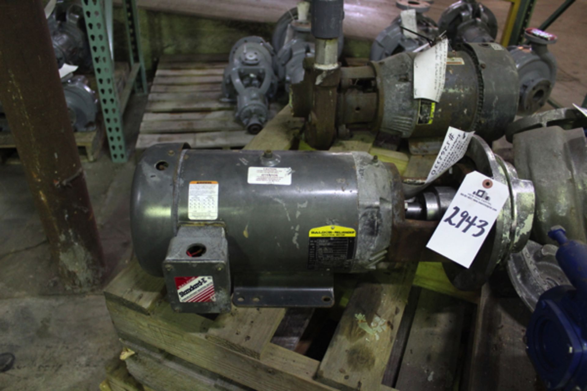 Ansi 4 x 3 Stainless Pump, 5 HP | Seller to load for $10 per lot or buyers may remove hand carry