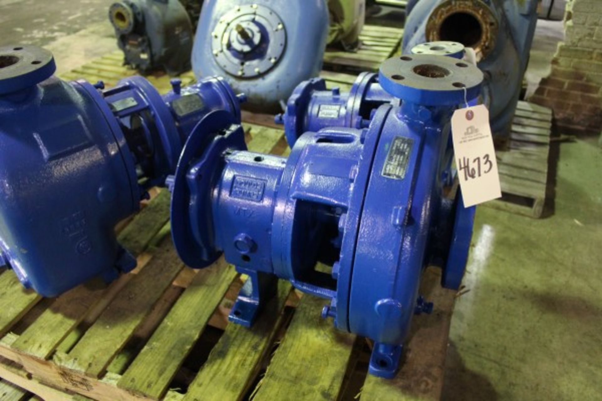 Goulds 2 x 3-13 Pump | Seller to load for $10 per lot or buyers may remove hand carry items by