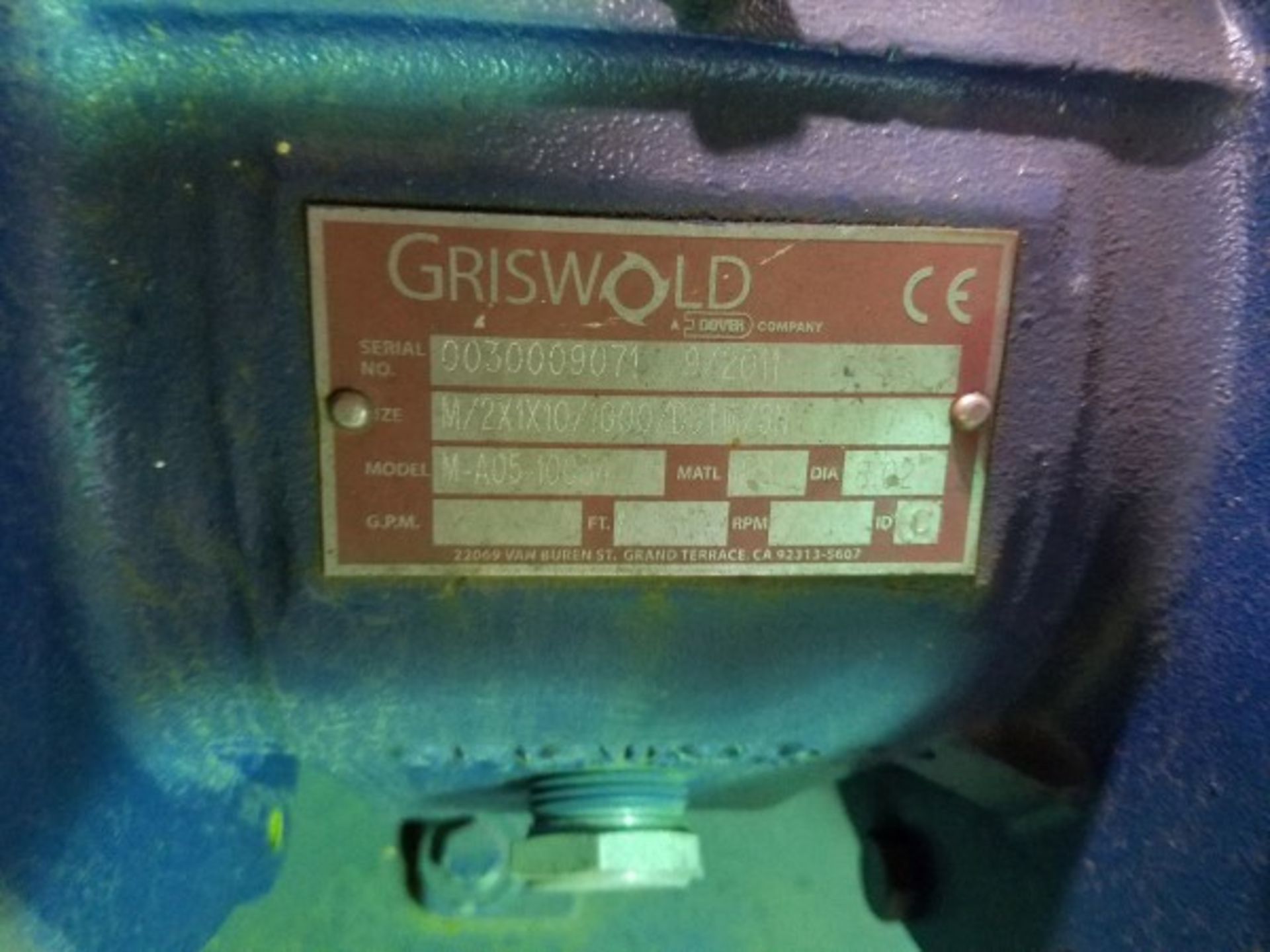 Griswold M-A05 10034, 2 x 1 x 10 | Seller to load for $10 per lot or buyers may remove hand carry - Image 2 of 3