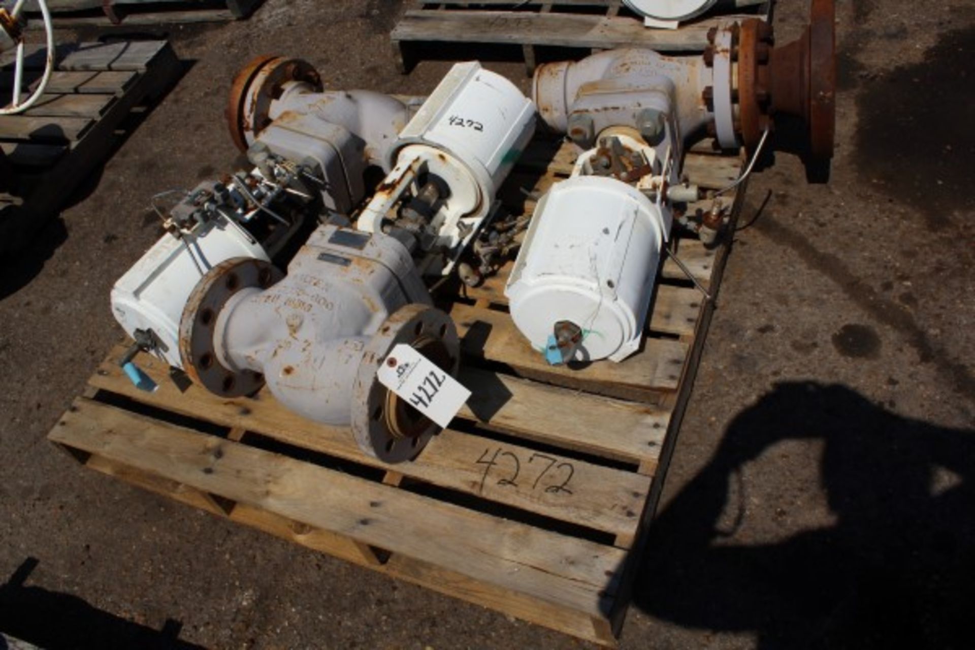 Pallet Lot Valves | Seller to load for $10 per lot or buyers may remove hand carry items by